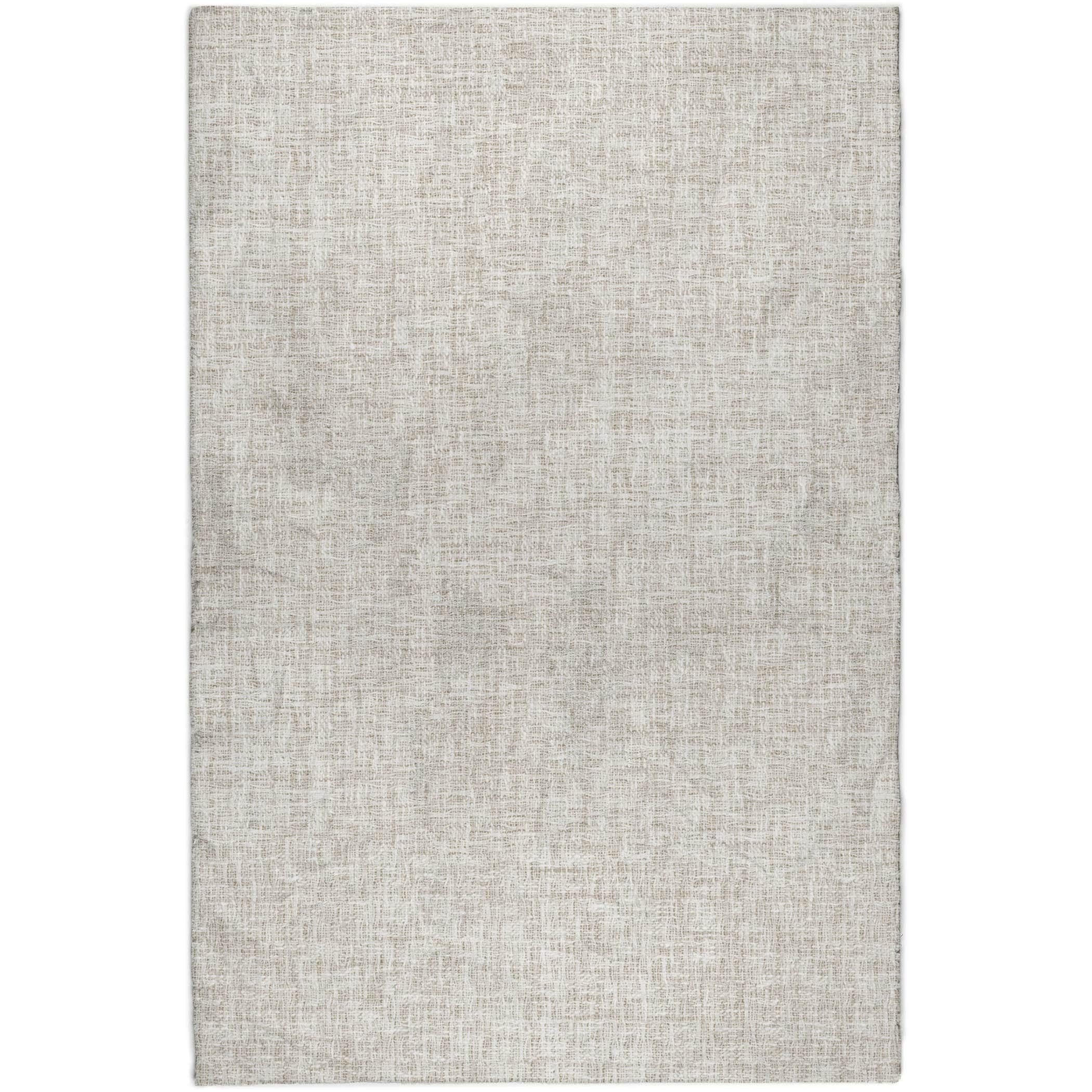 Luxury Washable Transitional VY1 Linen Ivory Rug 2'6" x 3'10" #shape_Rectangle