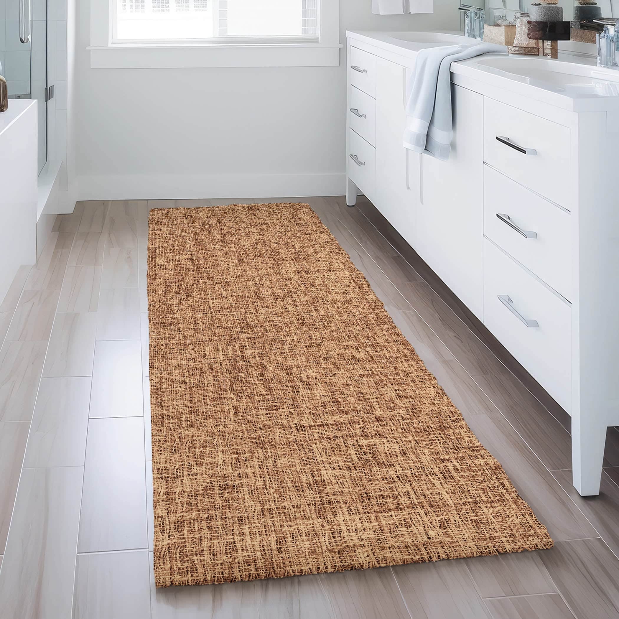 Luxury Washable Transitional VY1 Spice Orange Rug 2'3" x 7'6" #shape_Runner