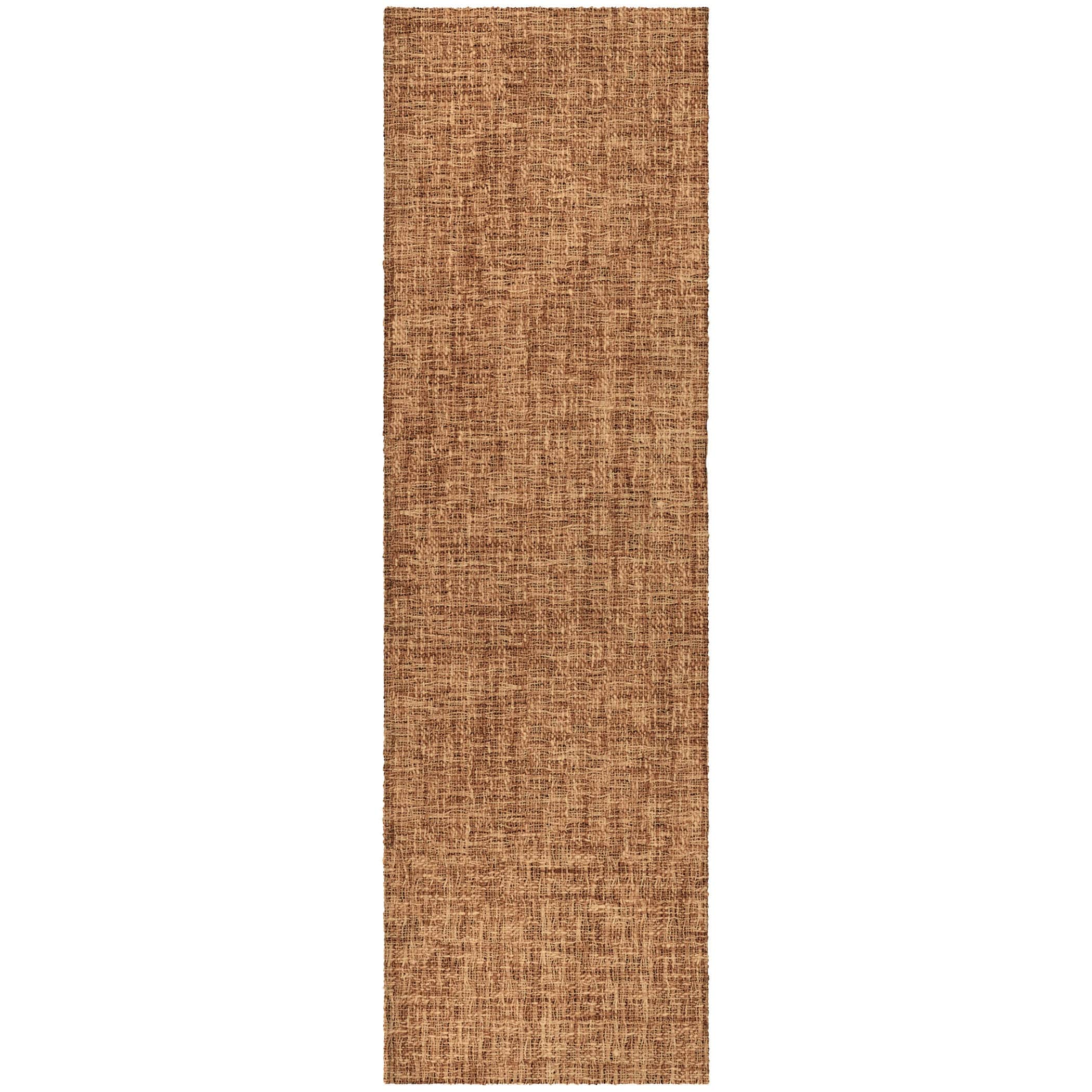 Luxury Washable Transitional VY1 Spice Orange Rug 2'3" x 7'6" #shape_Runner