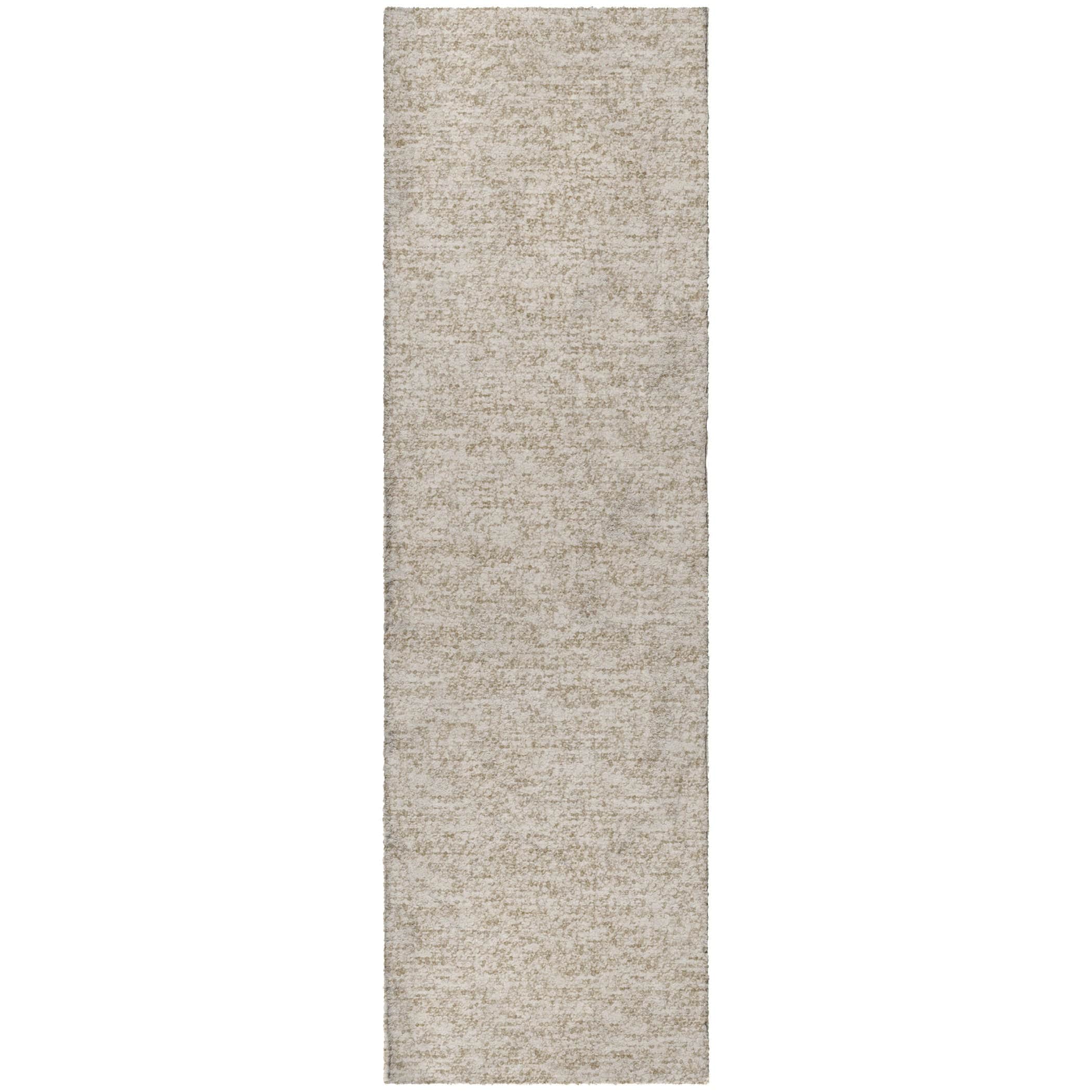 Luxury Washable Transitional VY2 Beige Brown Rug 2'3" x 7'6" #shape_Runner