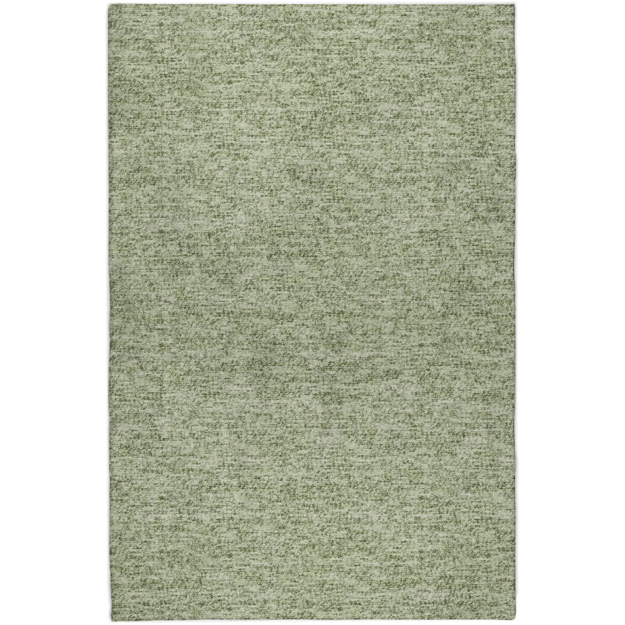 Luxury Washable Transitional VY2 Fern Green Rug 2'6" x 3'10" #shape_Rectangle