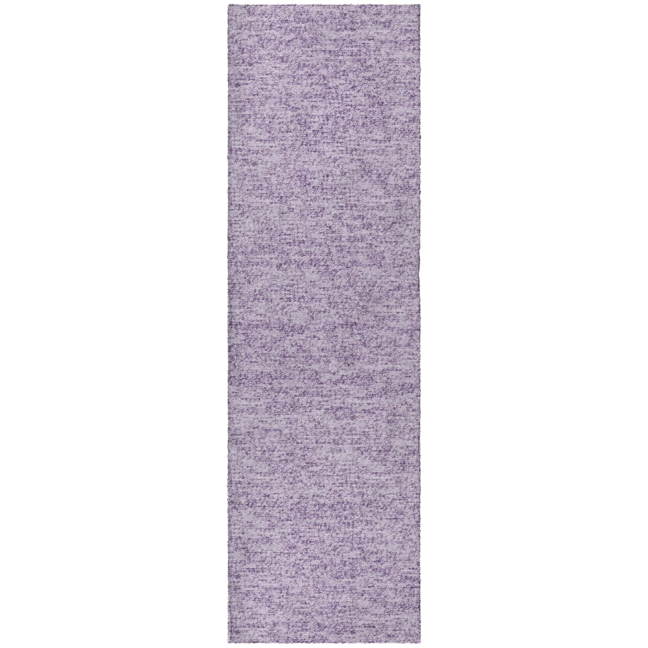 Luxury Washable Transitional VY2 Lavender Purple Rug 2'3" x 7'6" #shape_Runner