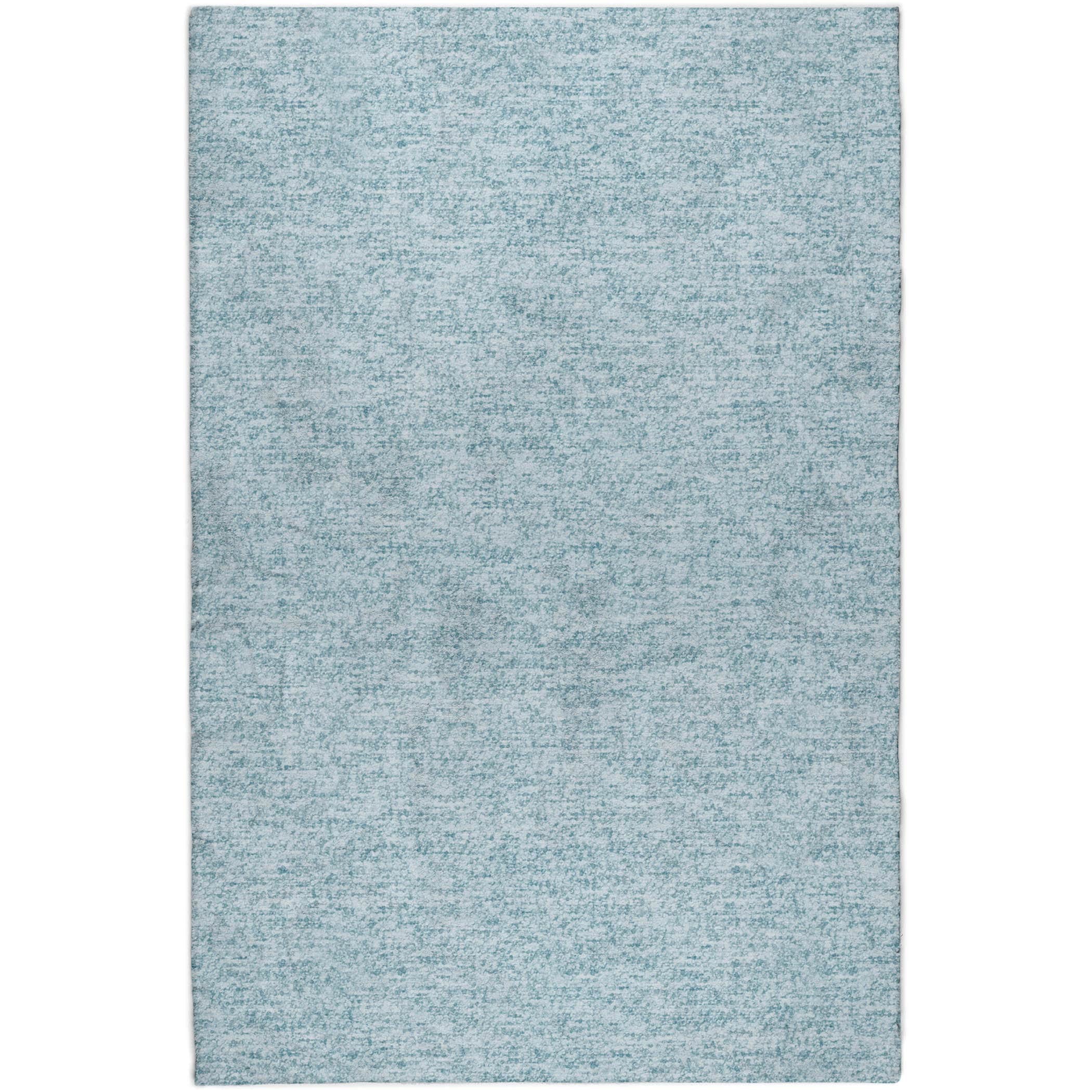 Luxury Washable Transitional VY2 Sky Blue Rug 2'6" x 3'10" #shape_Rectangle