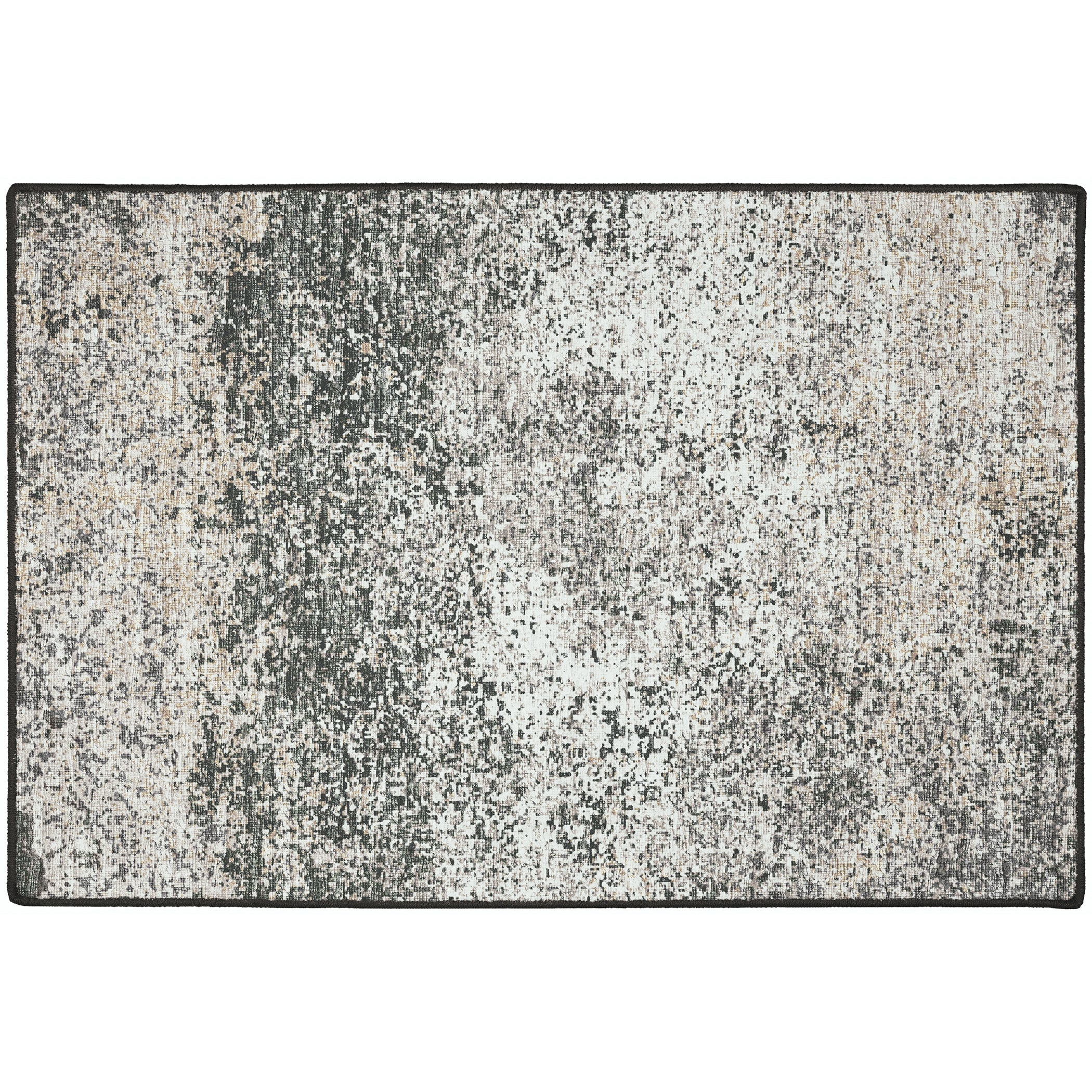 Indoor/Outdoor Transitional WL3 Graphite Gray Rug 2' x 3' #shape_Rectangle