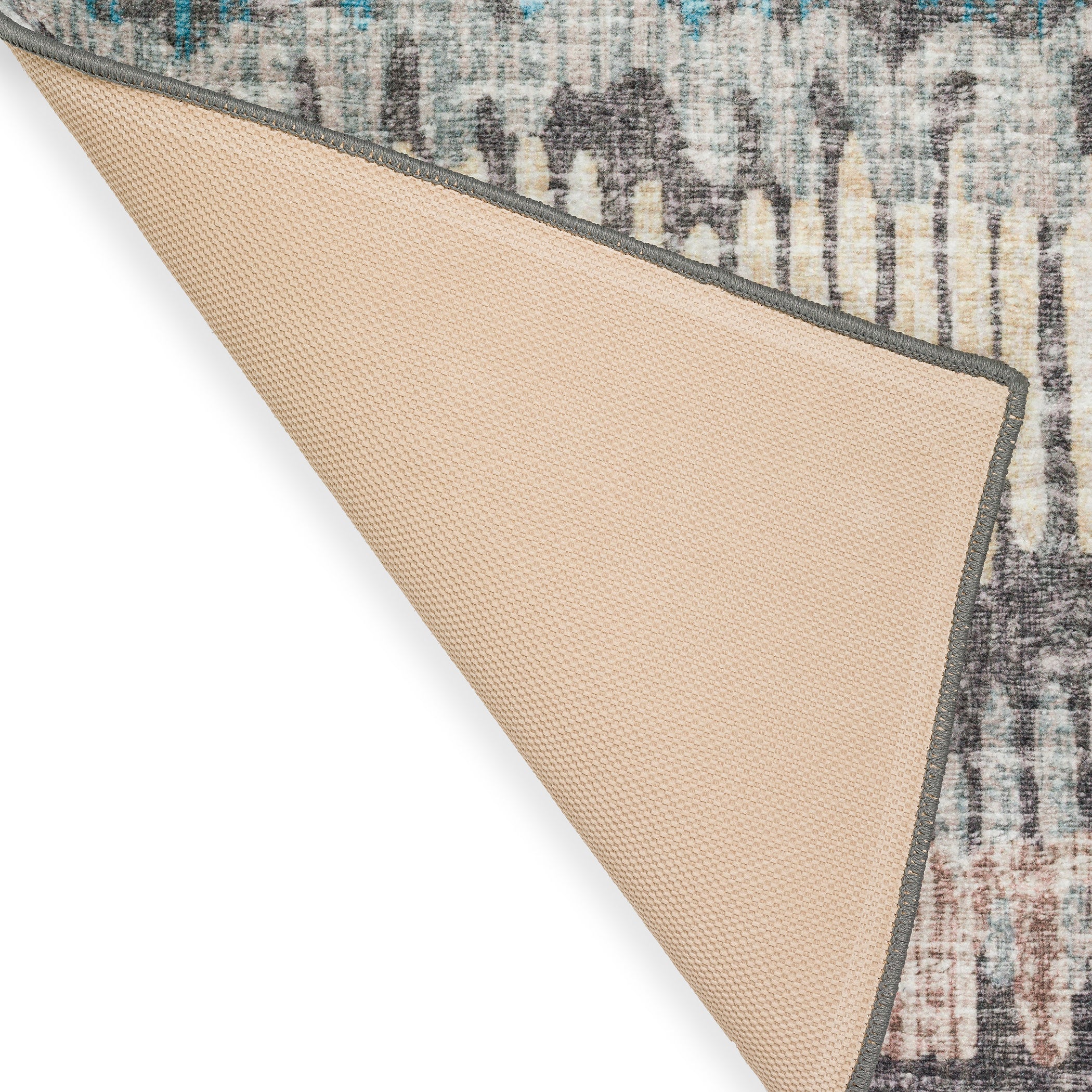 Indoor/Outdoor Transitional WL4 Charcoal Gray Rug 2' x 3' #shape_Rectangle