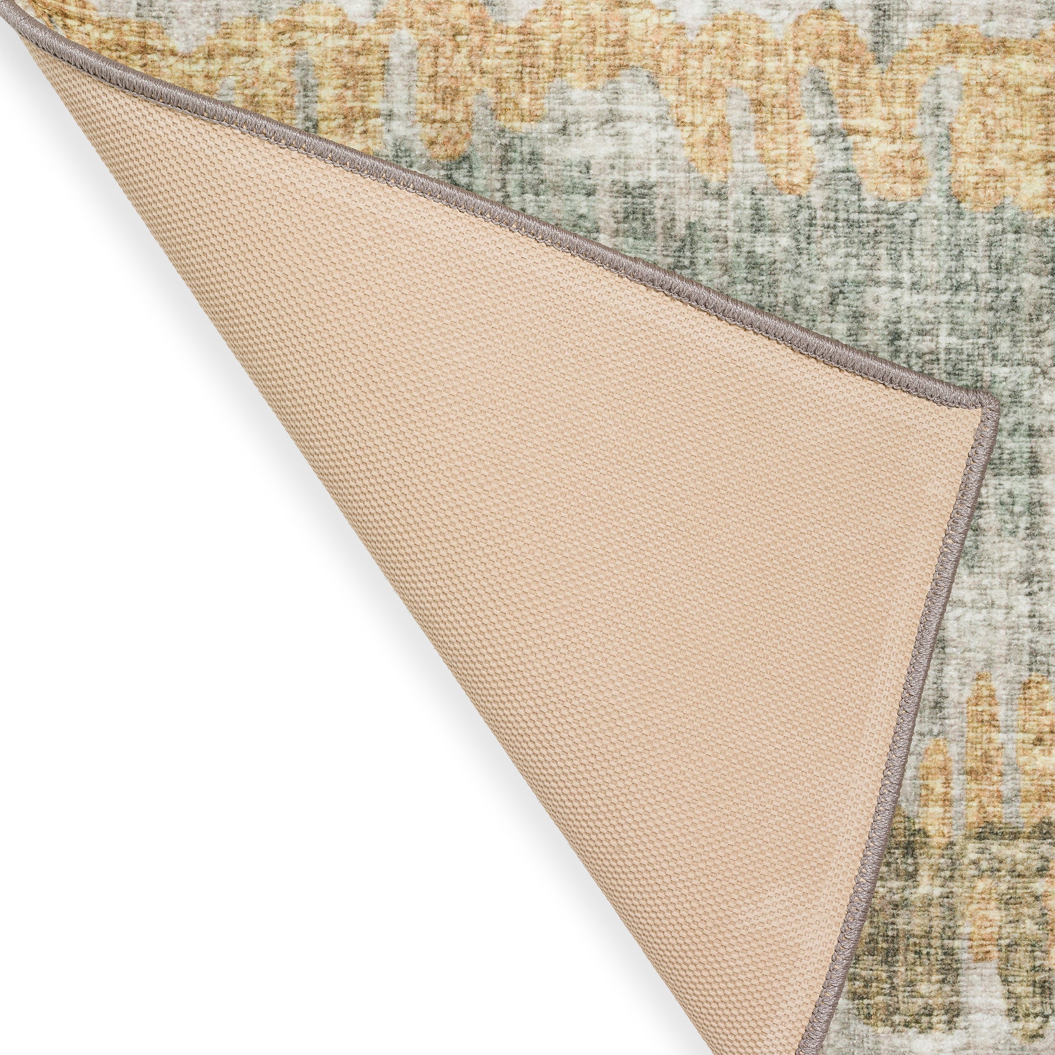 Indoor/Outdoor Transitional WL4 Khaki Brown Rug 2' x 3' #shape_Rectangle