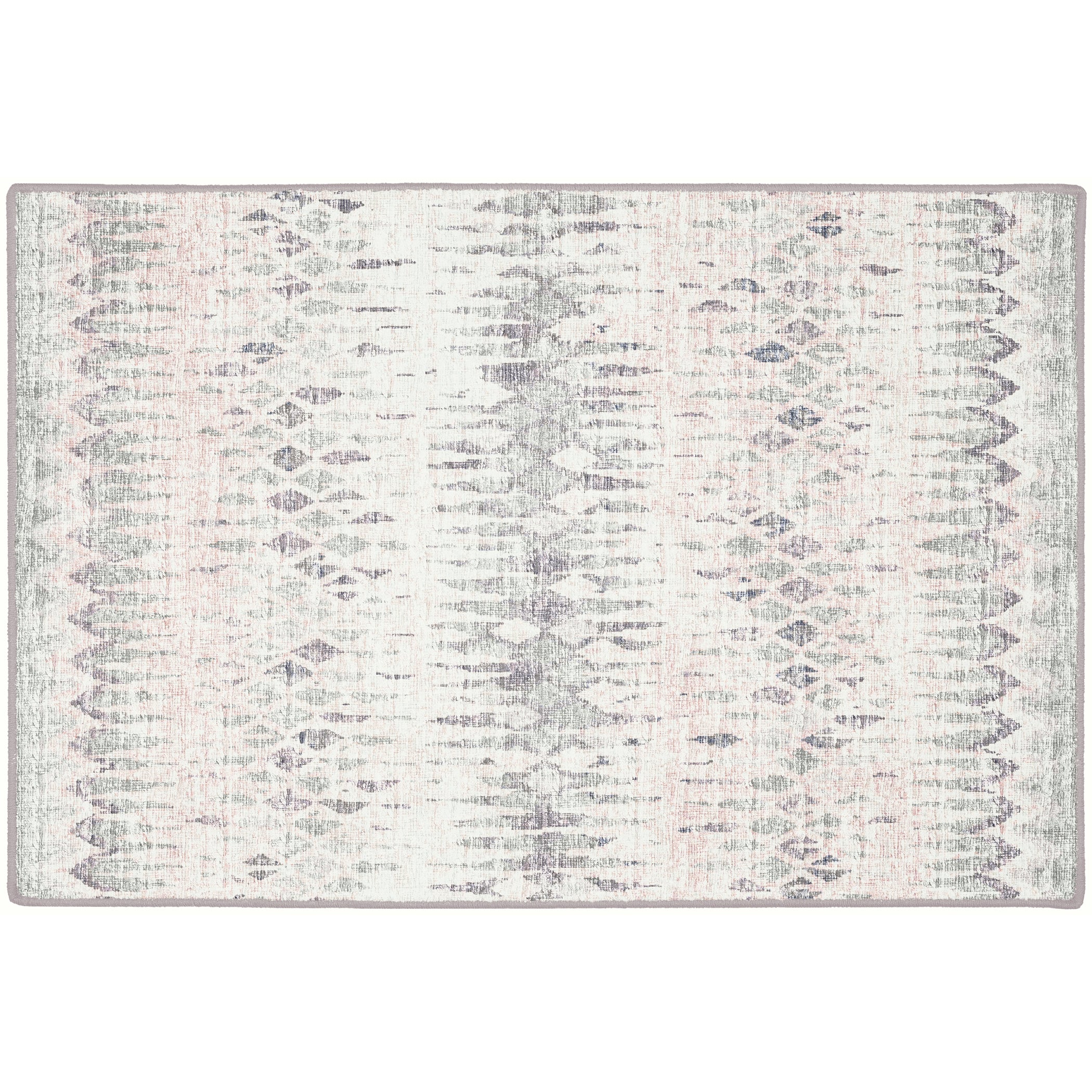 Indoor/Outdoor Transitional WL5 Ivory Rug 2' x 3' #shape_Rectangle