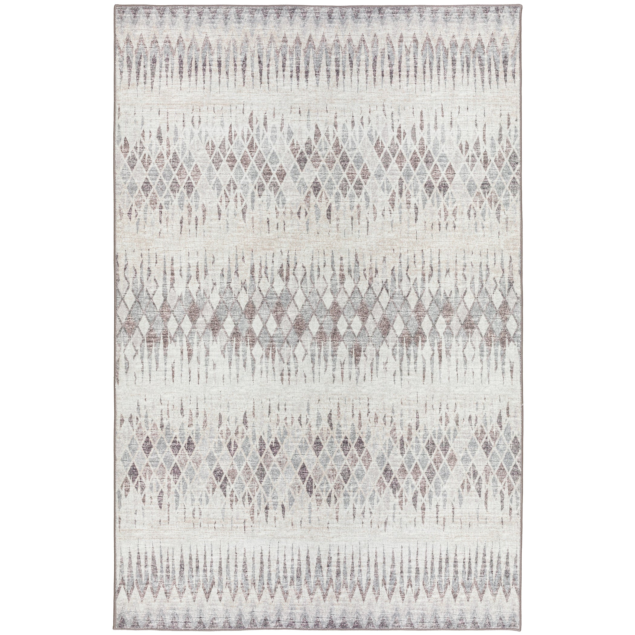 Indoor/Outdoor Transitional WL5 Ivory Rug 3' x 5' #shape_Rectangle