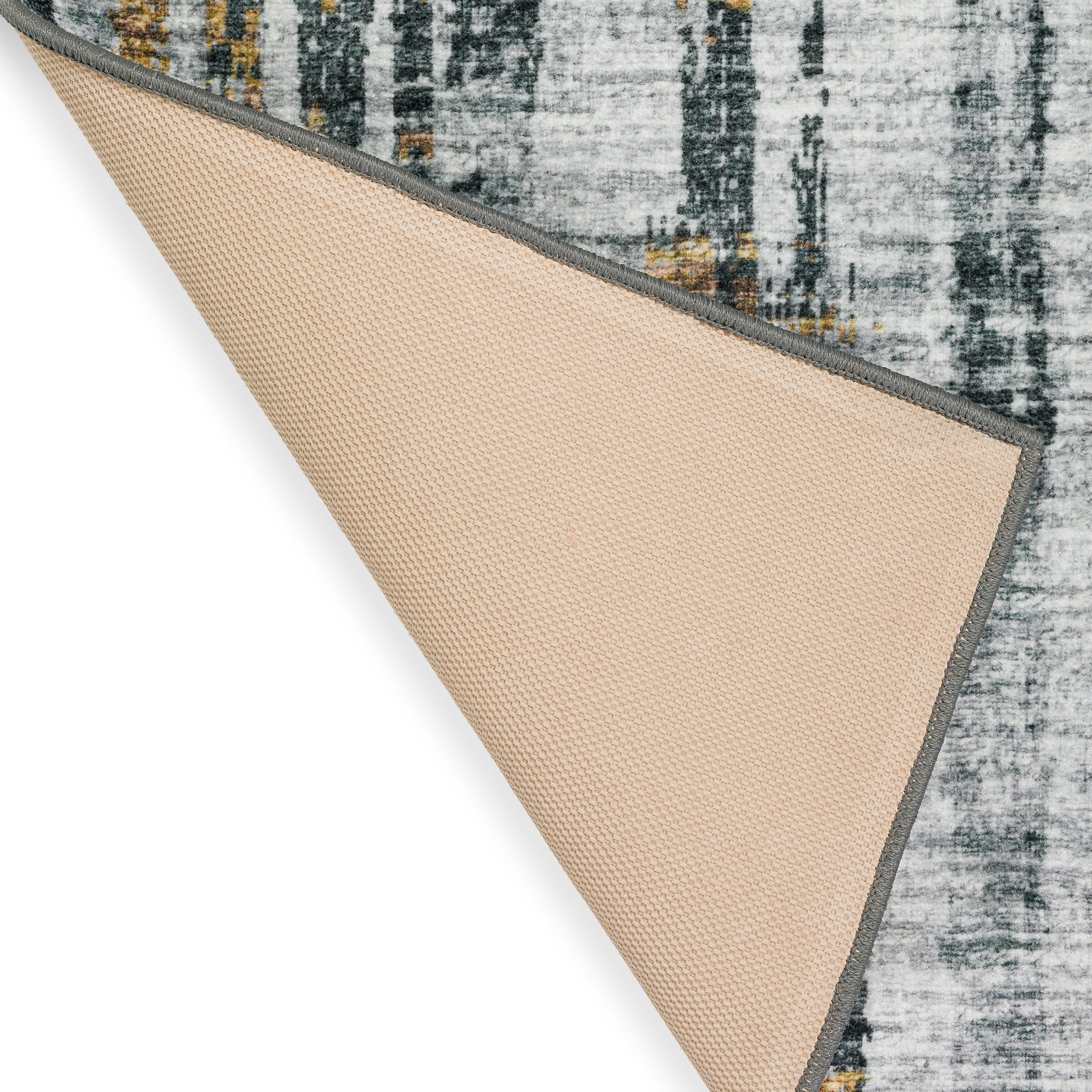 Indoor/Outdoor Transitional WL6 Gray Rug 2' x 3' #shape_Rectangle