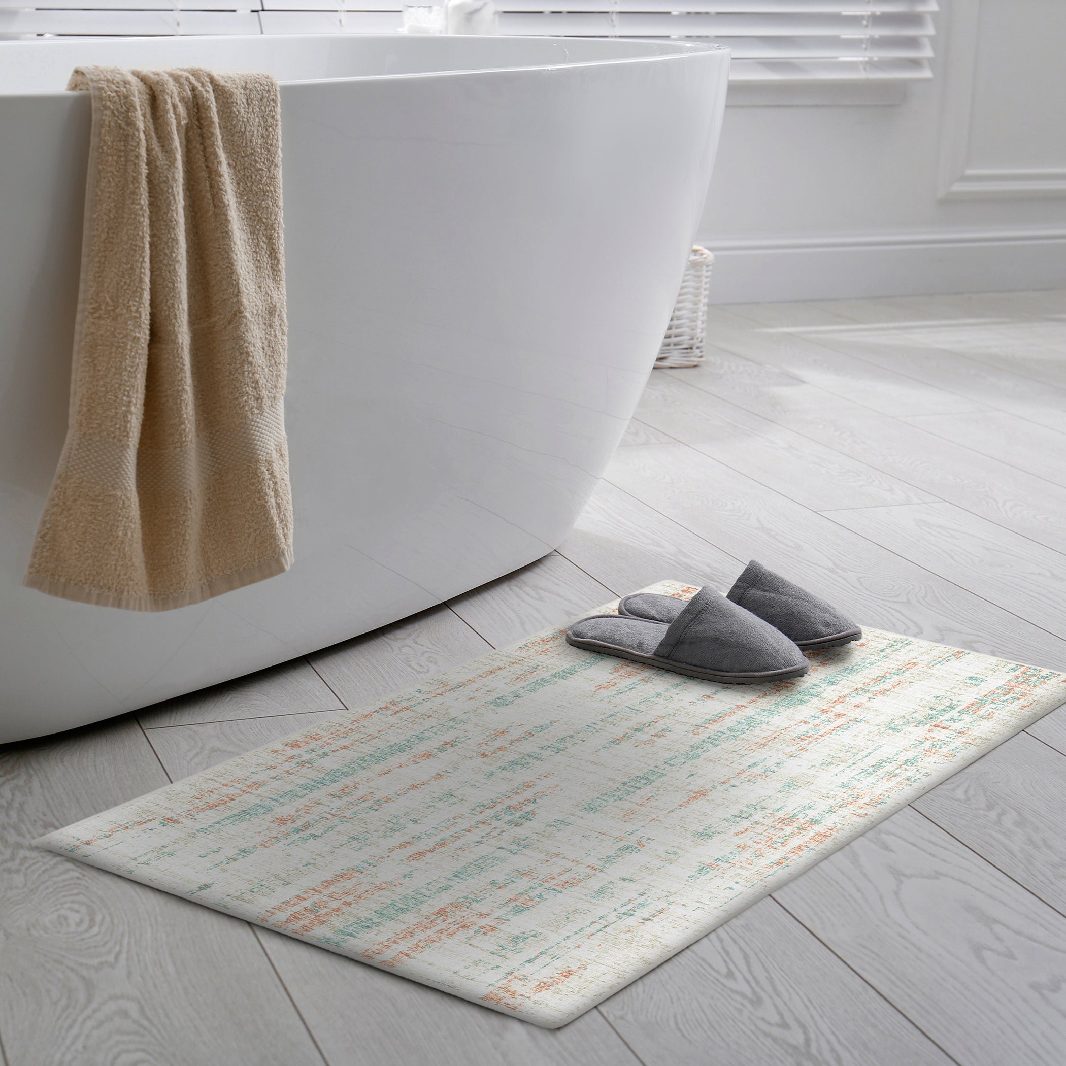 Indoor/Outdoor Transitional WL6 Pearl Ivory Rug 2' x 3' #shape_Rectangle