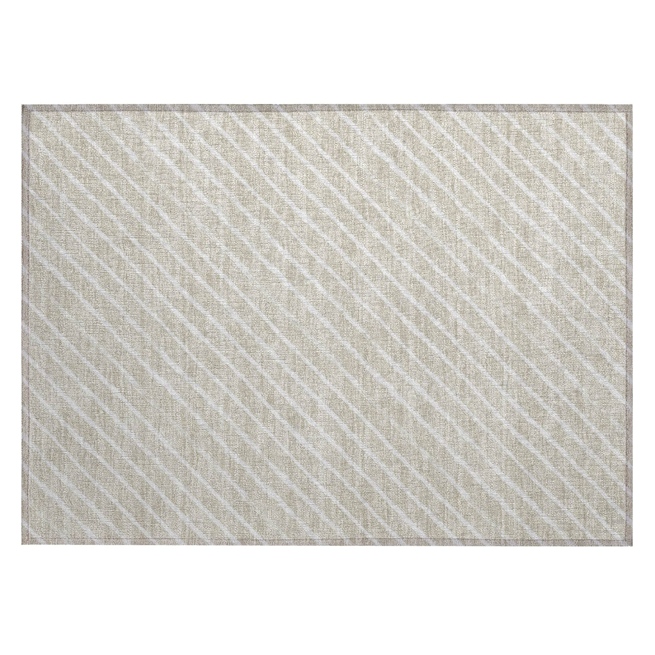 Luxury Machine Washable Indoor/Outdoor Holiday WN27 Beige Ivory Rug 1'8" x 2'6" #shape_Rectangle