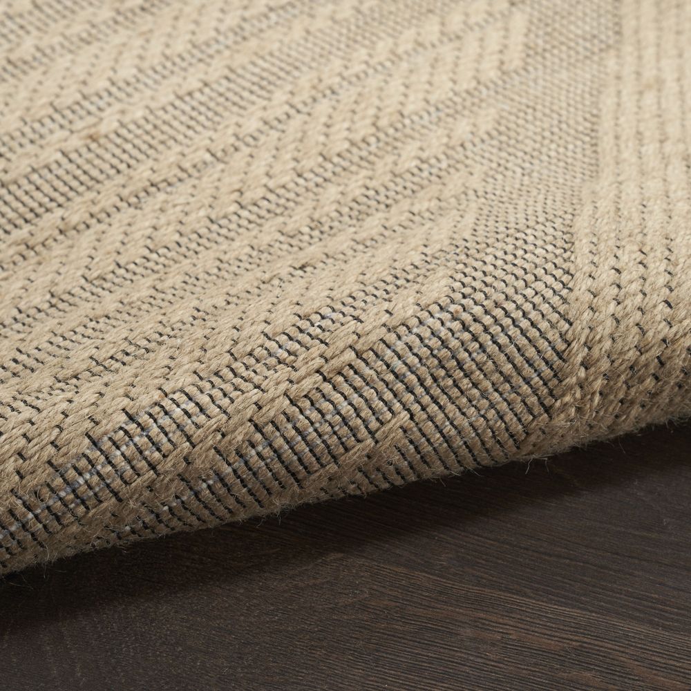Washable Jute WSJ01 Natural Beige Rug #color_natural beige