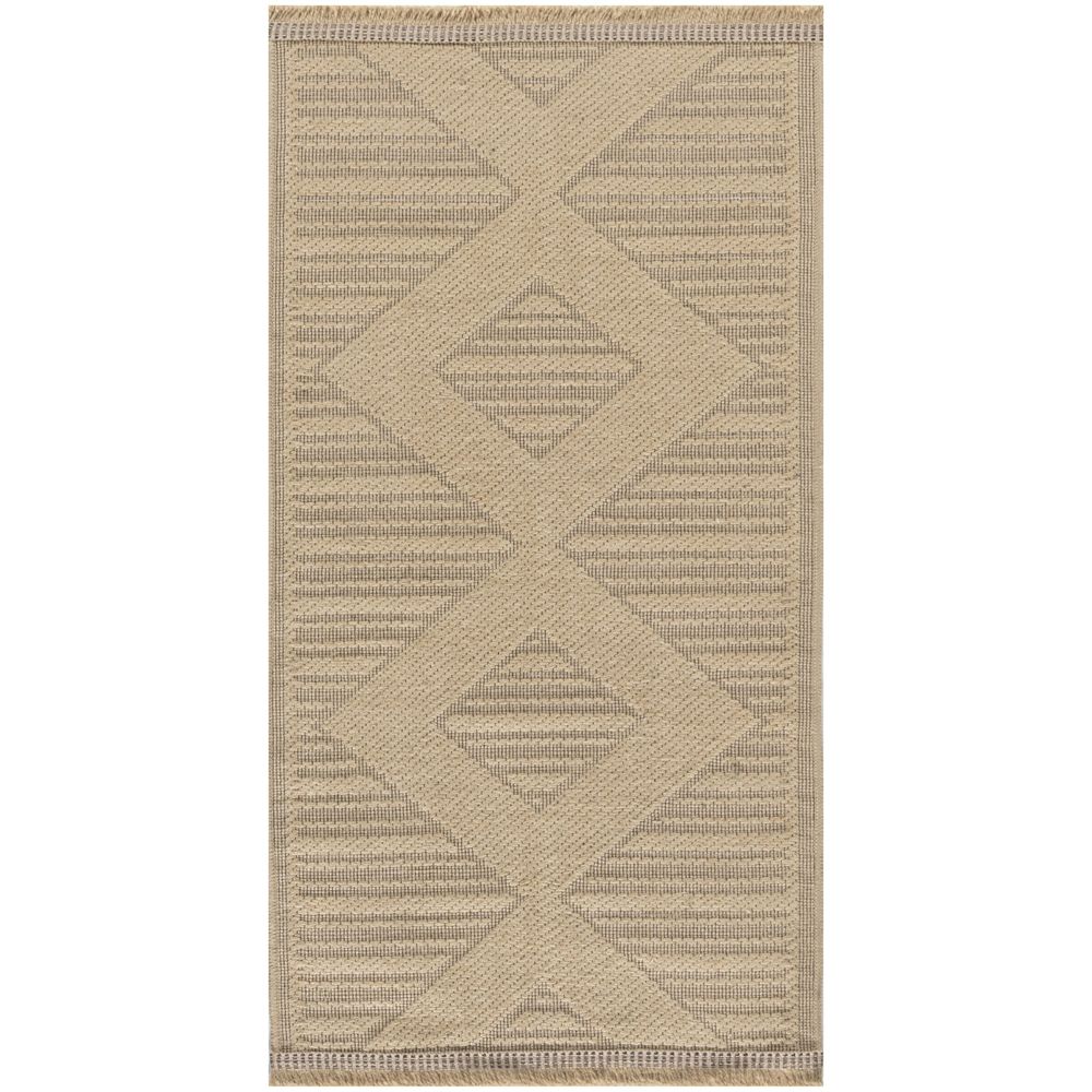 Washable Jute WSJ01 Natural Beige Rug #color_natural beige