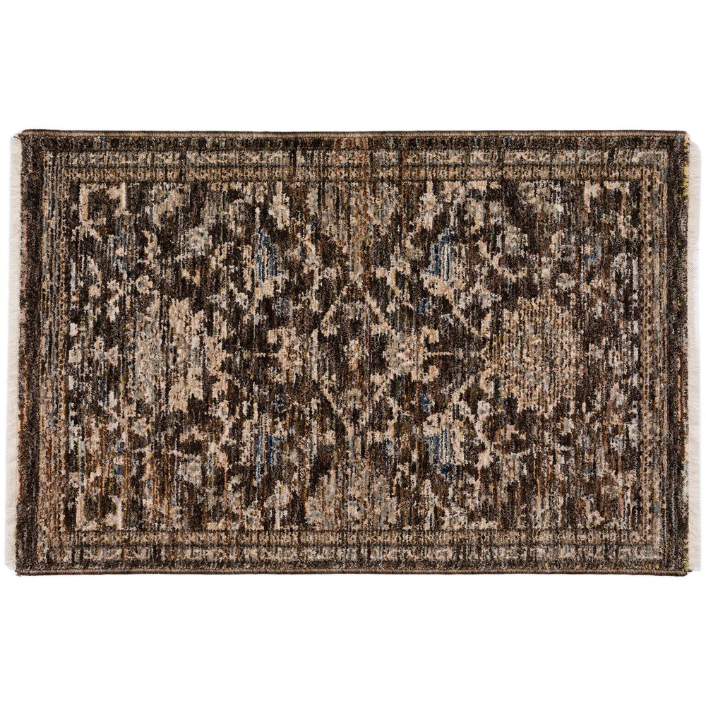 Yarra YA1 Fudge Brown Area Rug #color_fudge brown