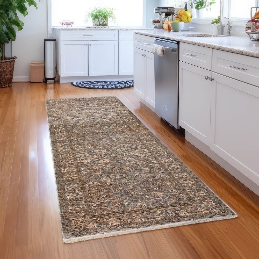 Yarra YA1 Pewter Gray Area Rug #color_pewter gray