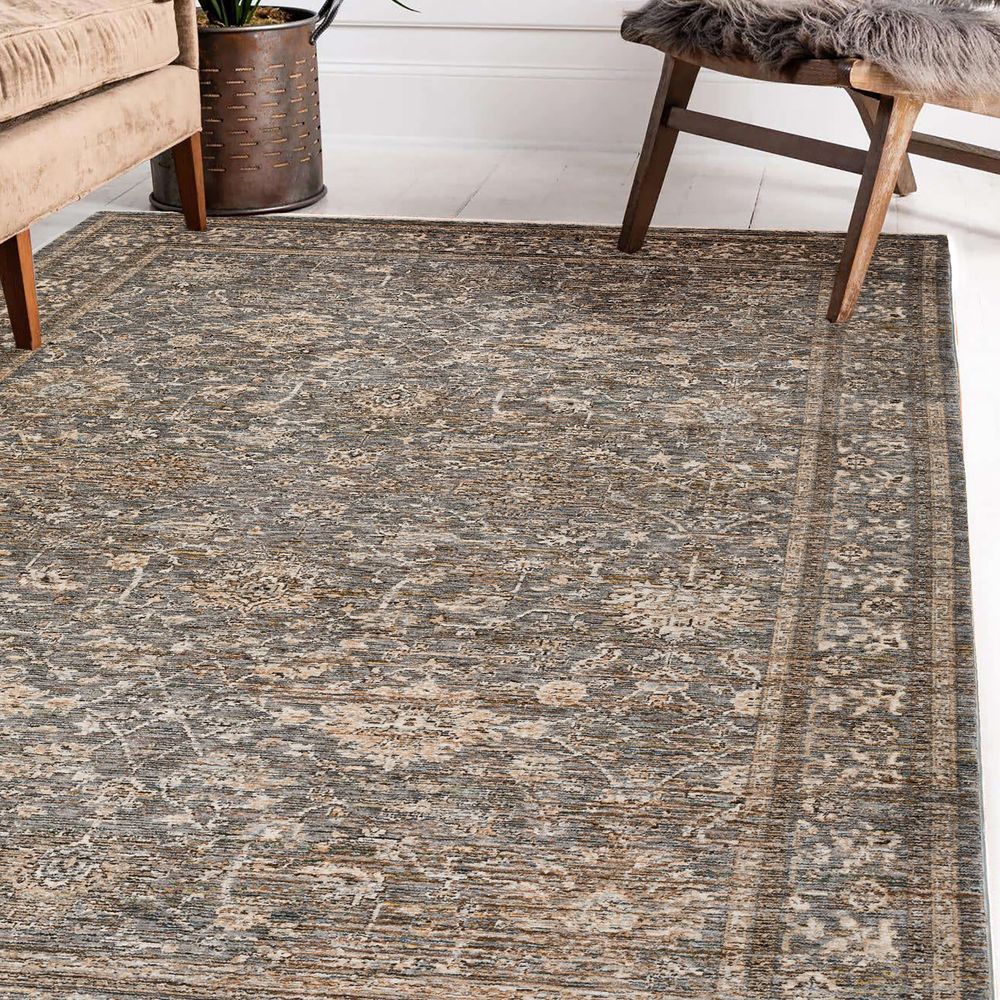 Yarra YA1 Pewter Gray Area Rug #color_pewter gray