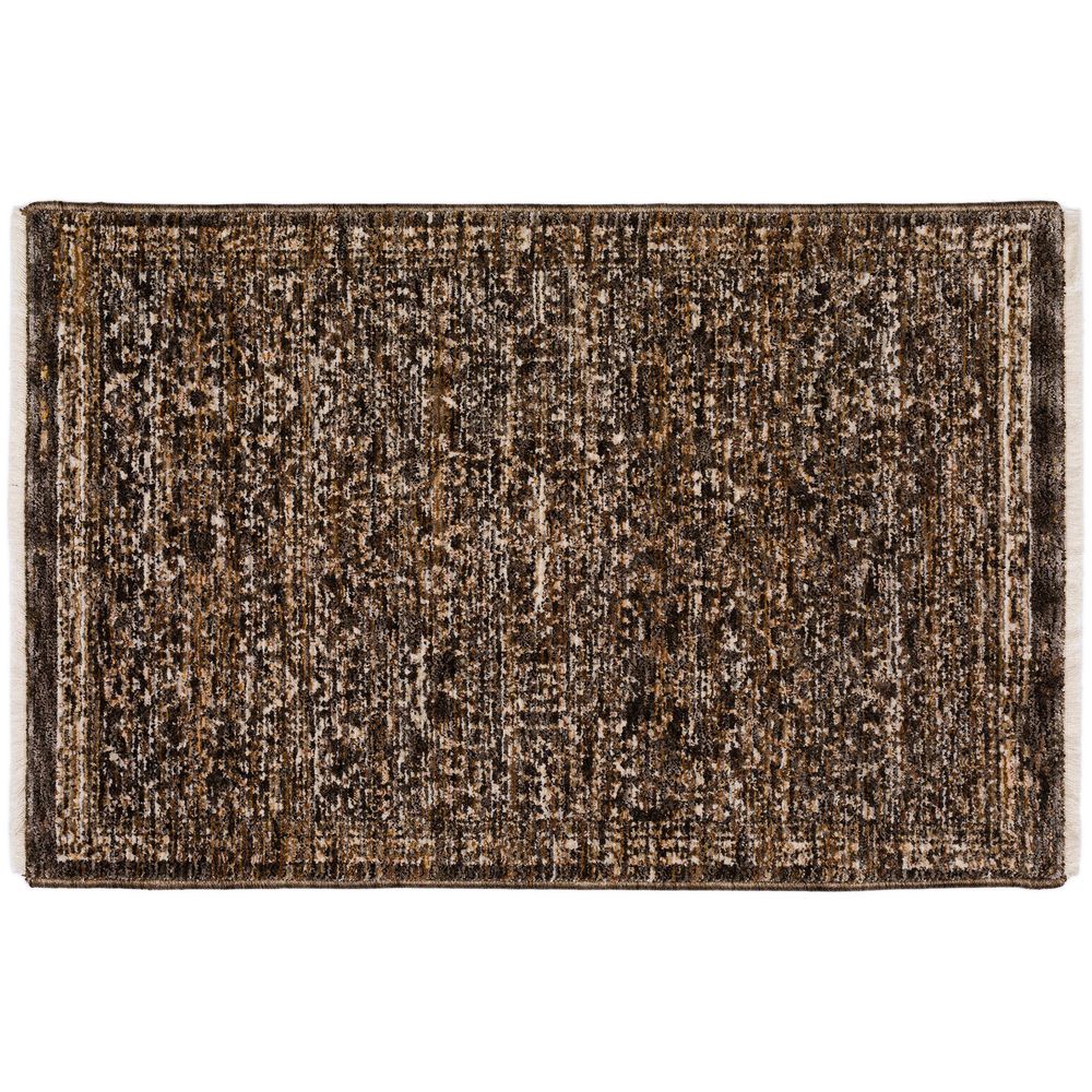 Yarra YA2 Fudge Brown Area Rug #color_fudge brown