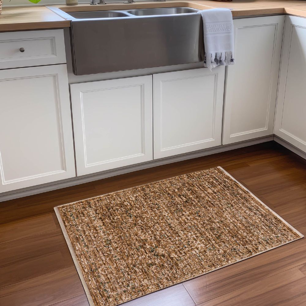 Yarra YA2 Mocha Brown Area Rug #color_mocha brown