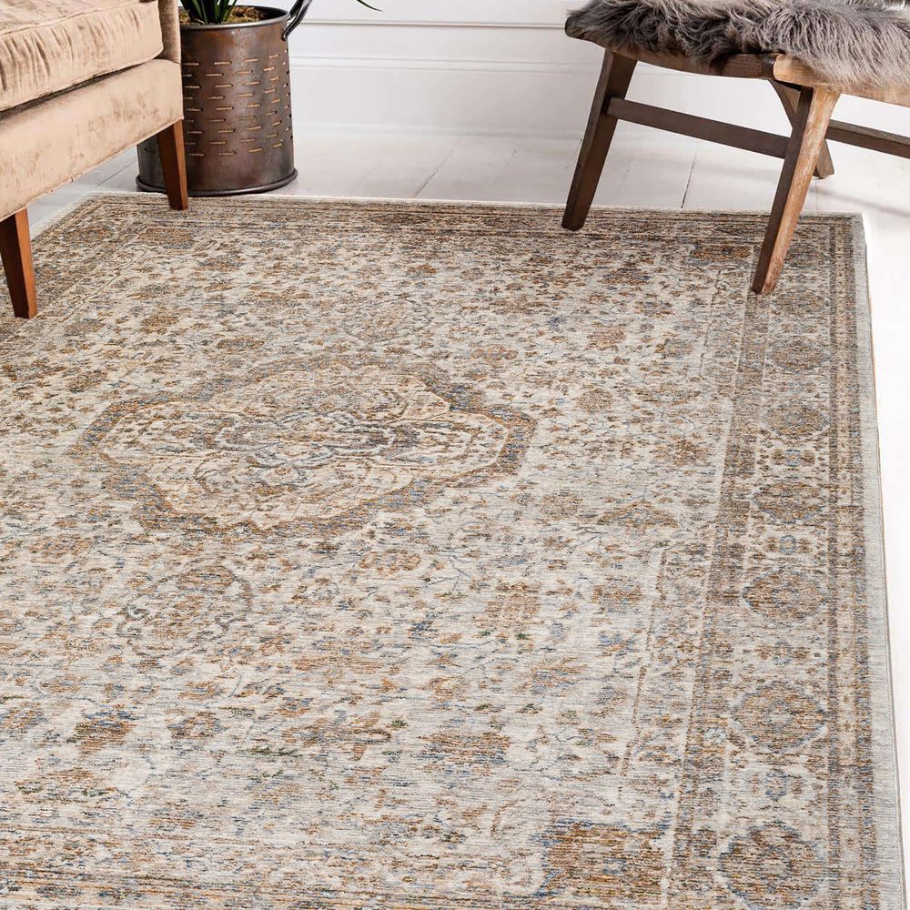 Yarra YA3 Linen Beige Area Rug #color_linen beige