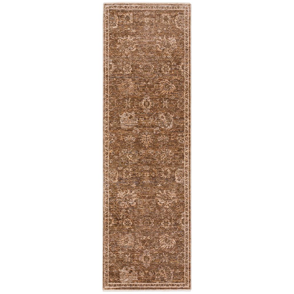 Yarra YA7 Chocolate Brown Area Rug #color_chocolate brown