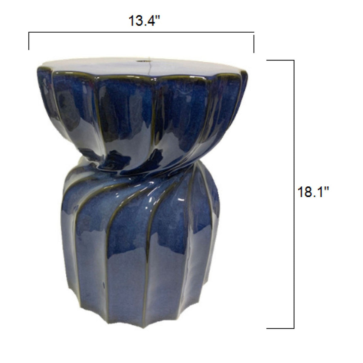 Alexia Garden Stool - linedrawing