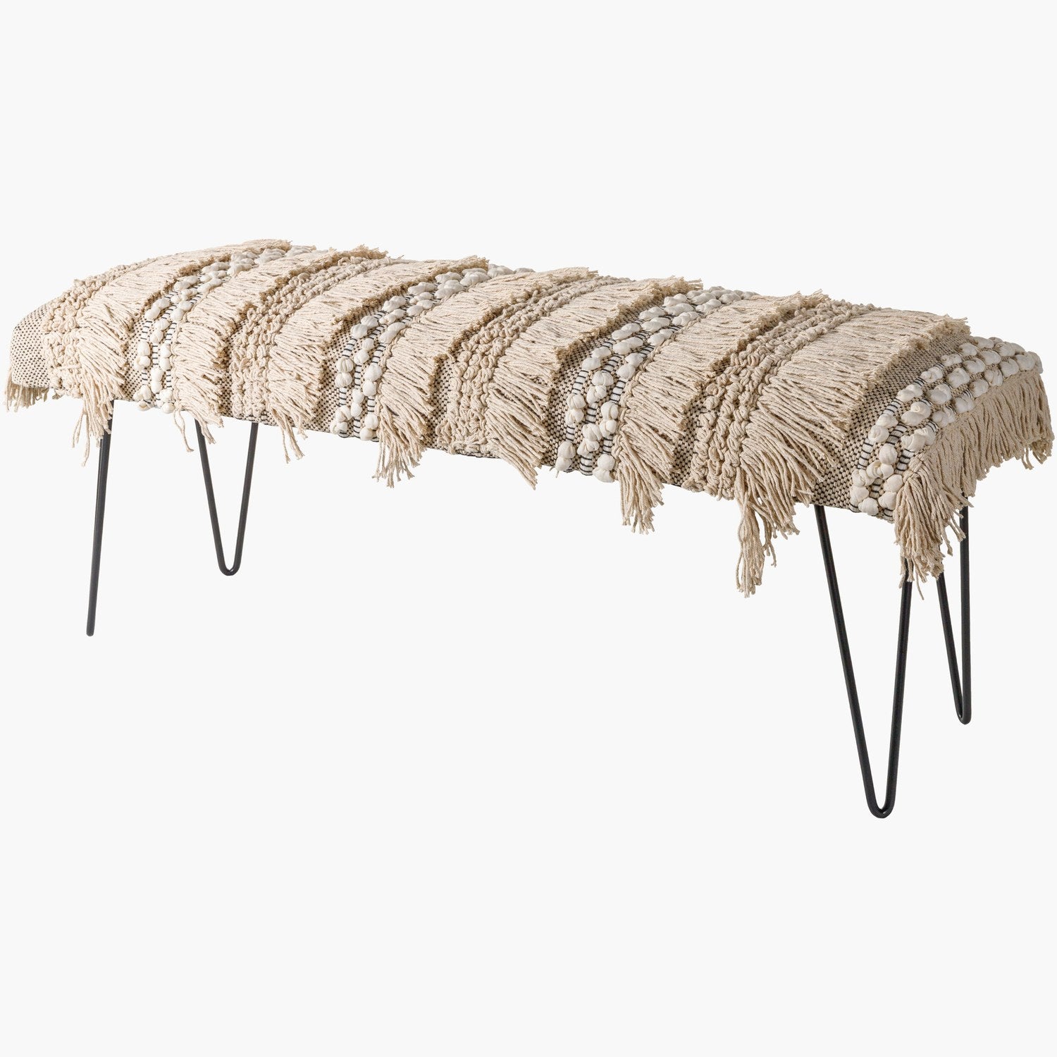 Adilah Bench in Cream
