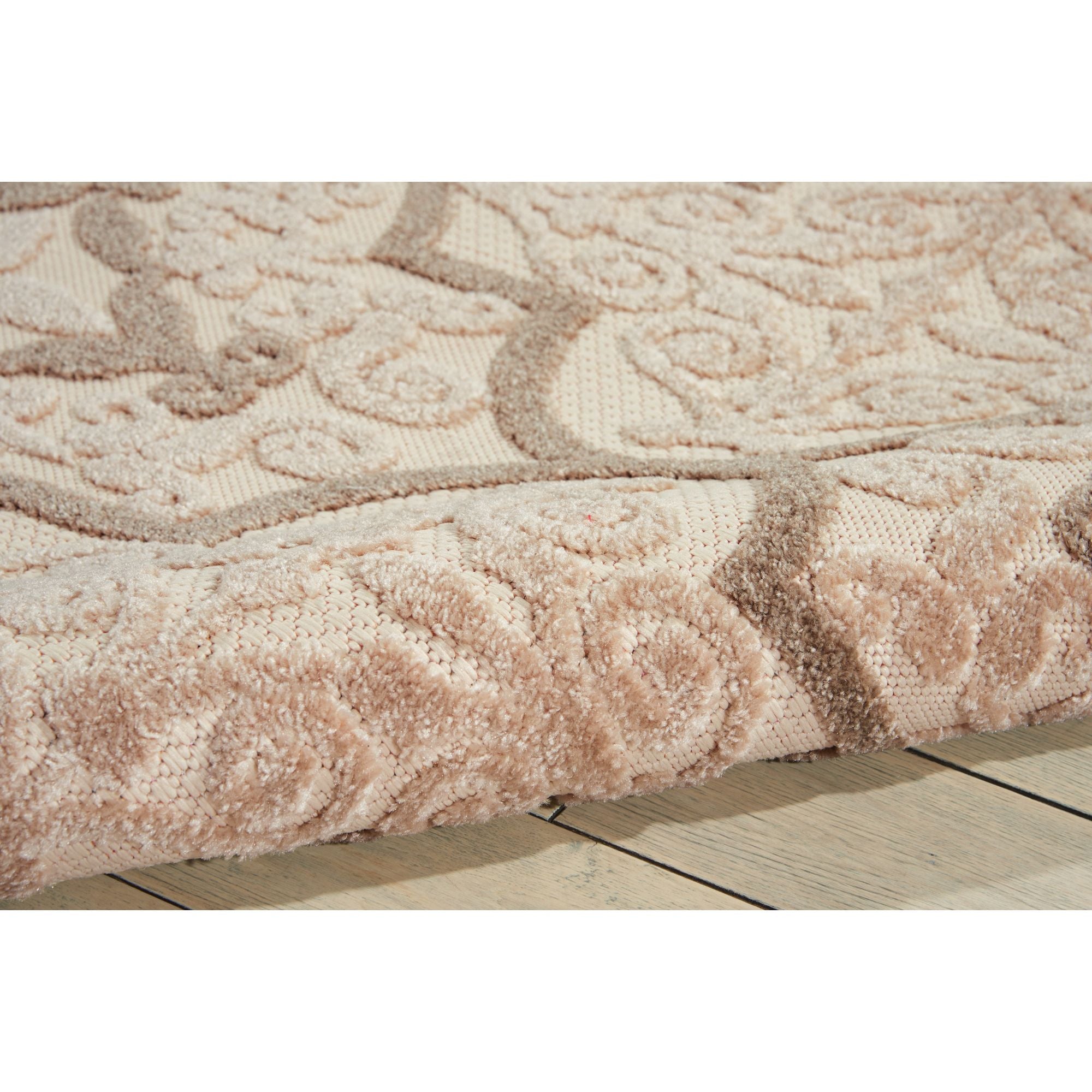 Cream Bohemian Trellis Indoor Outdoor Patio Rug