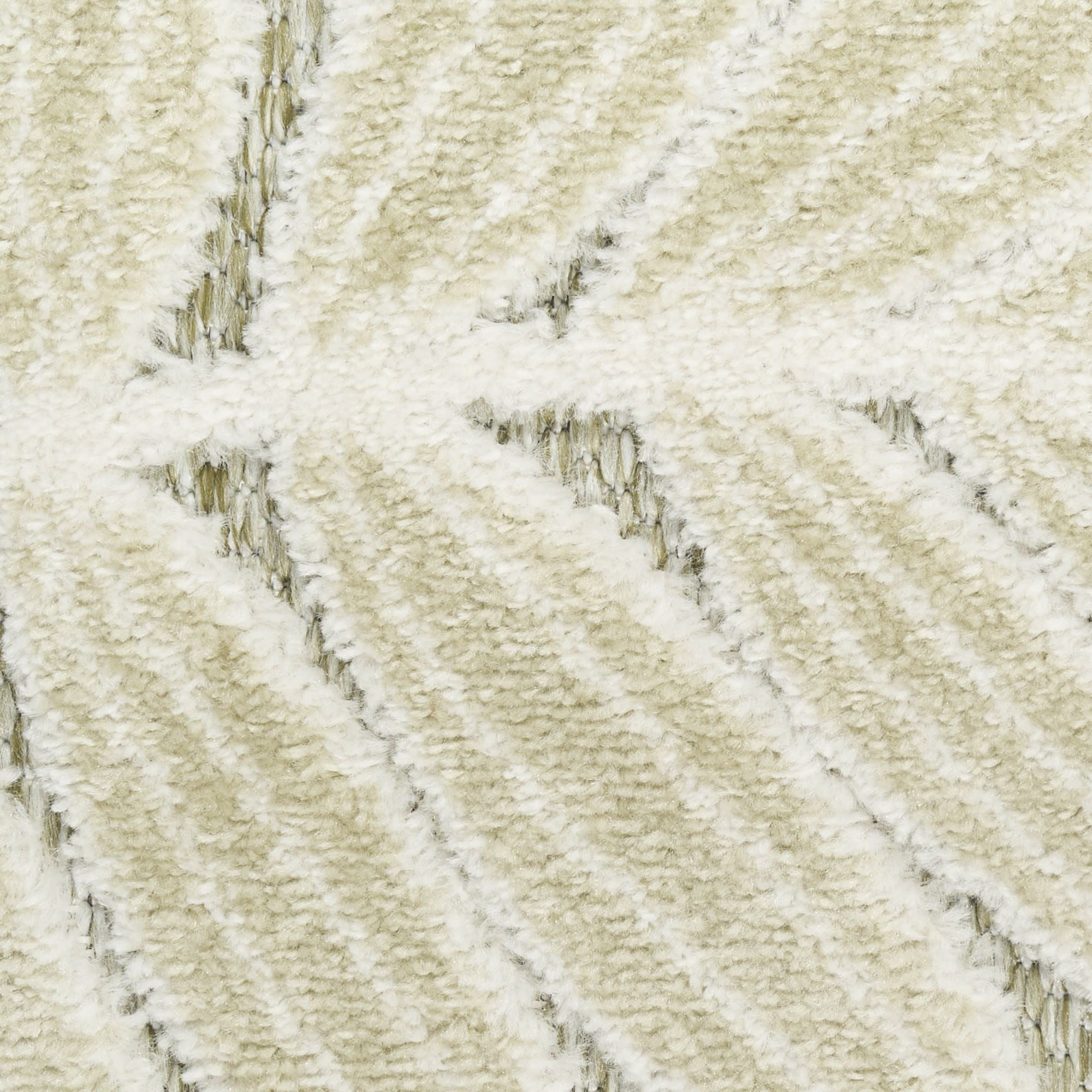 Ivory Sage Tropical Leaf Indoor/Outdoor Patio Rug