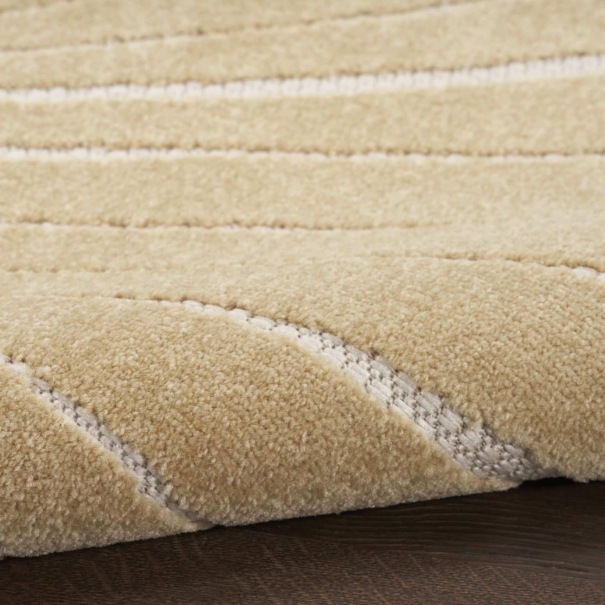 Ivory Multicolor Coastal Indoor Outdoor Polypropylene Area Rug