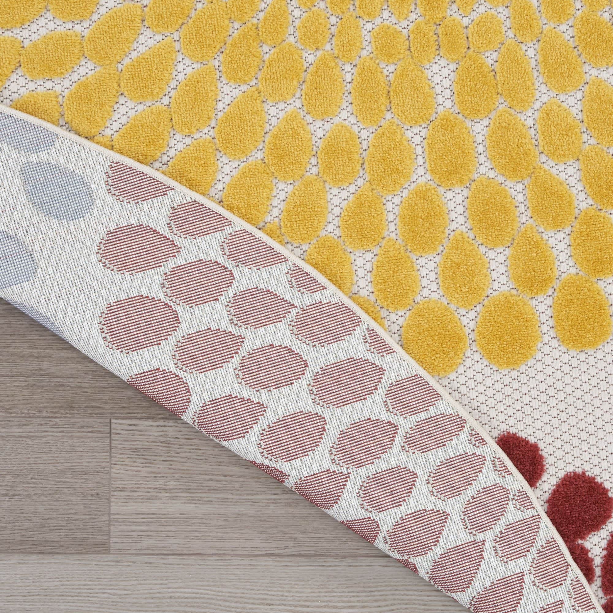 Multicolor Geometric Indoor Outdoor Area Rug