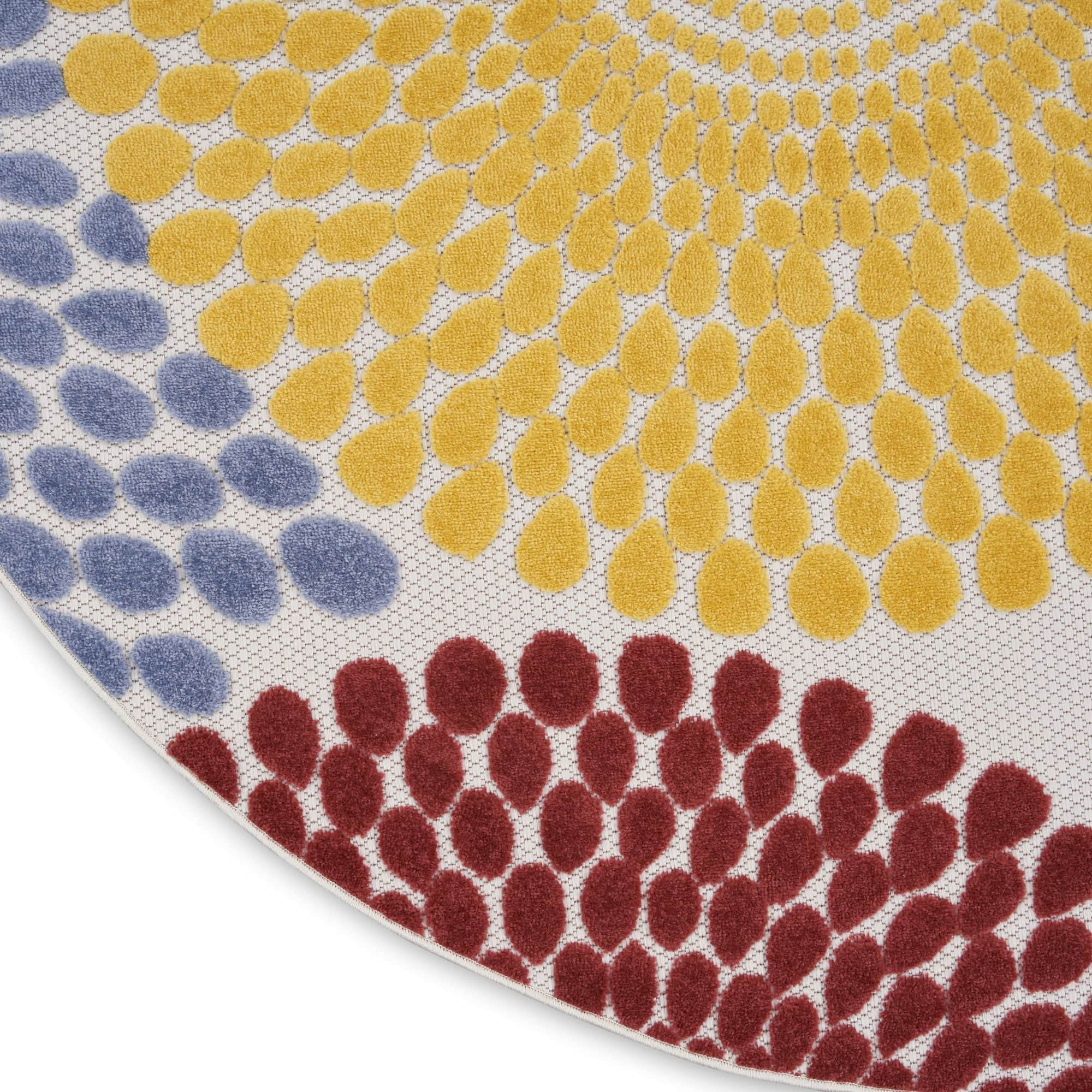 Multicolor Geometric Indoor Outdoor Area Rug