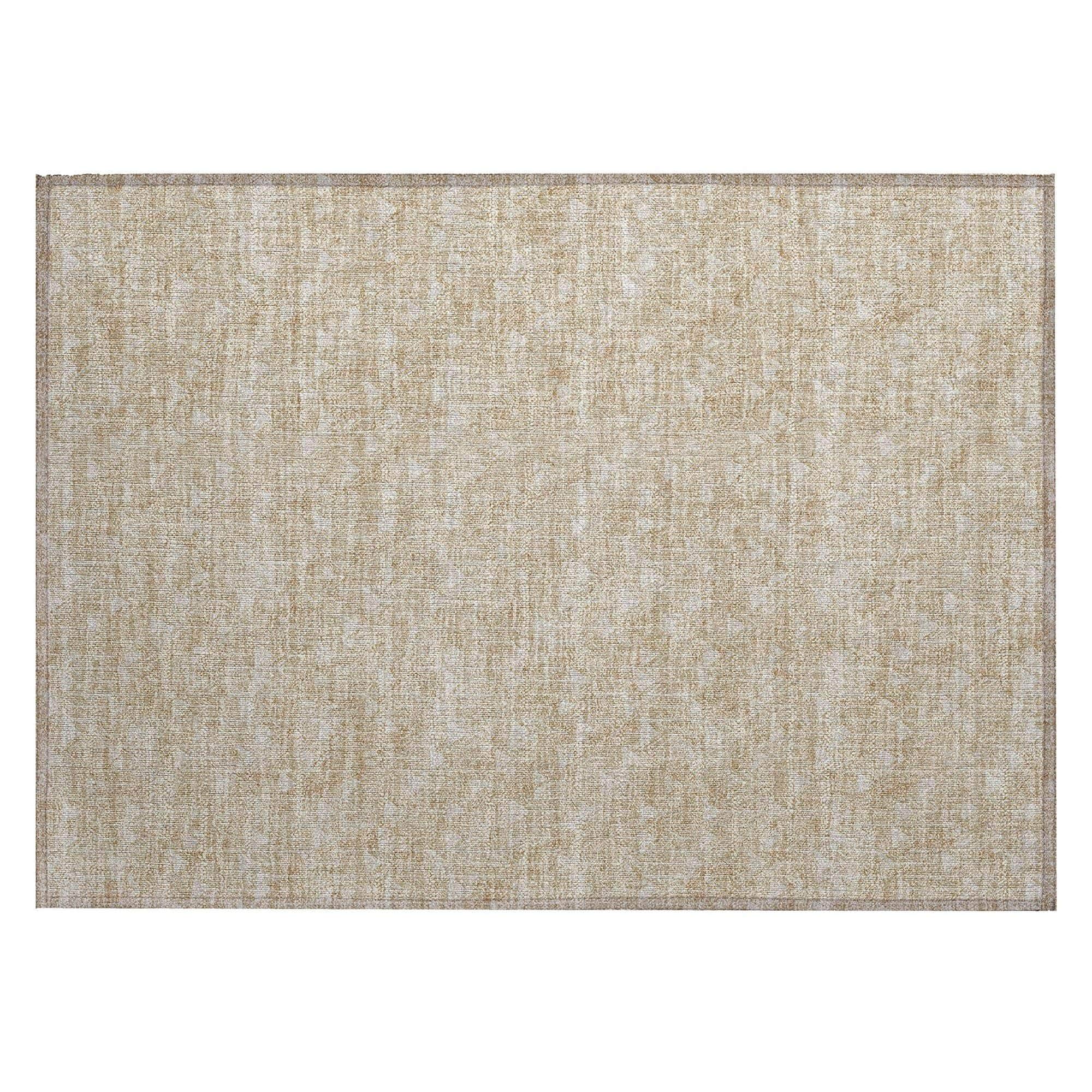 Machine Made ACN514 Beige Brown Rugs