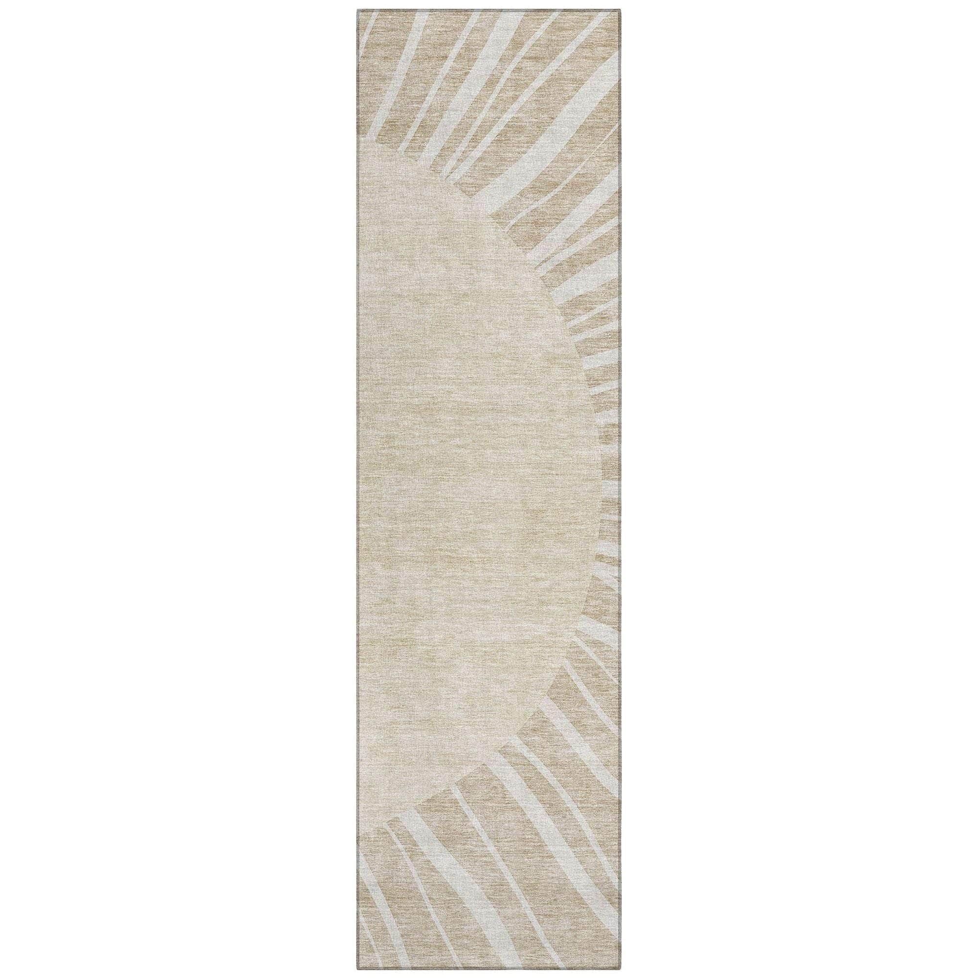 Machine Made ACN668 Beige Brown Rugs