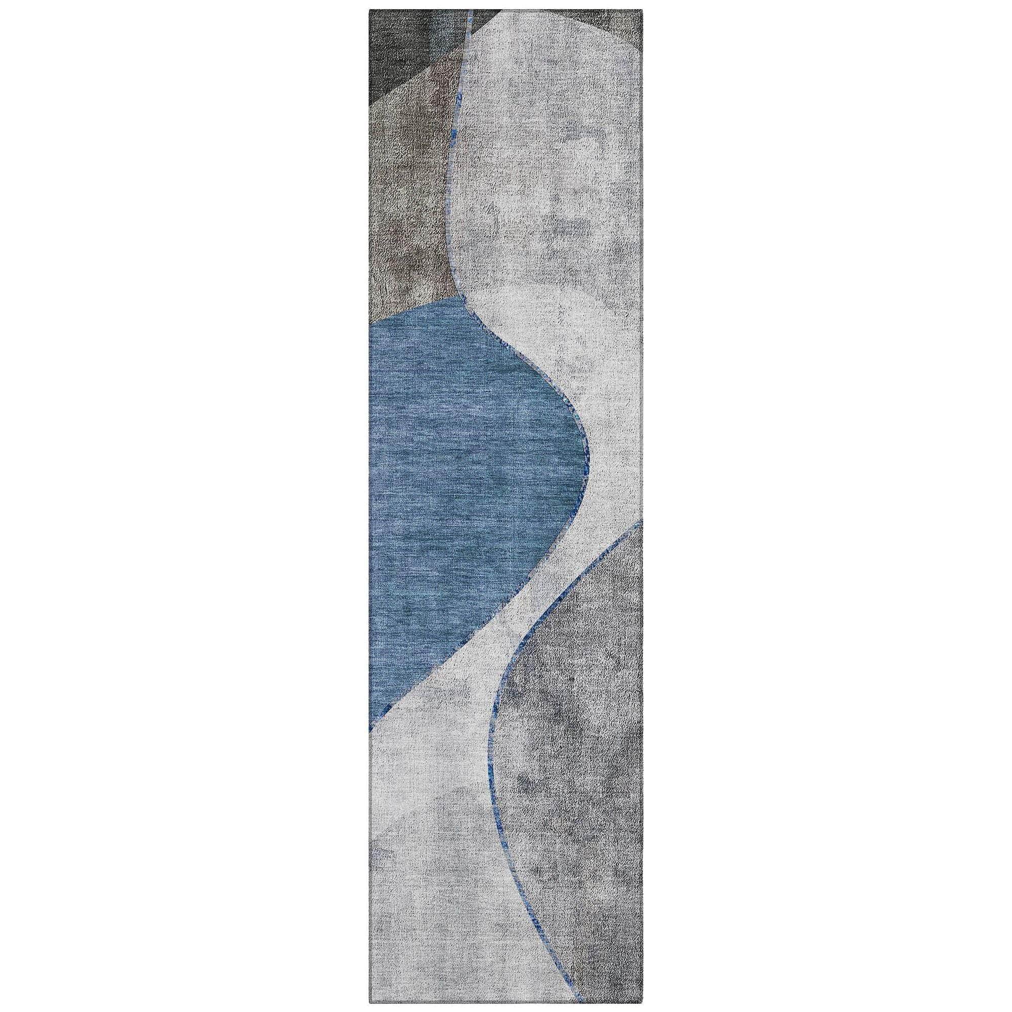 Brocade Machine Washable Rug