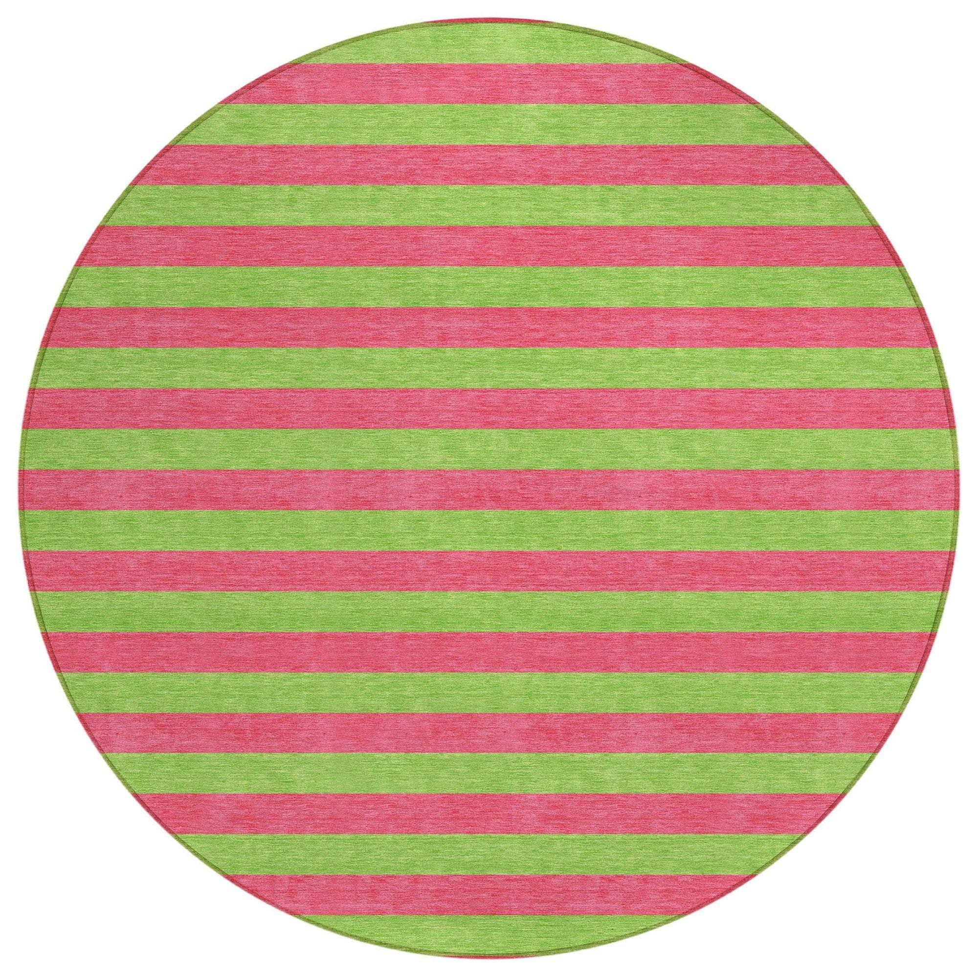 Machine Made ACN530 Blush Pink Rugs