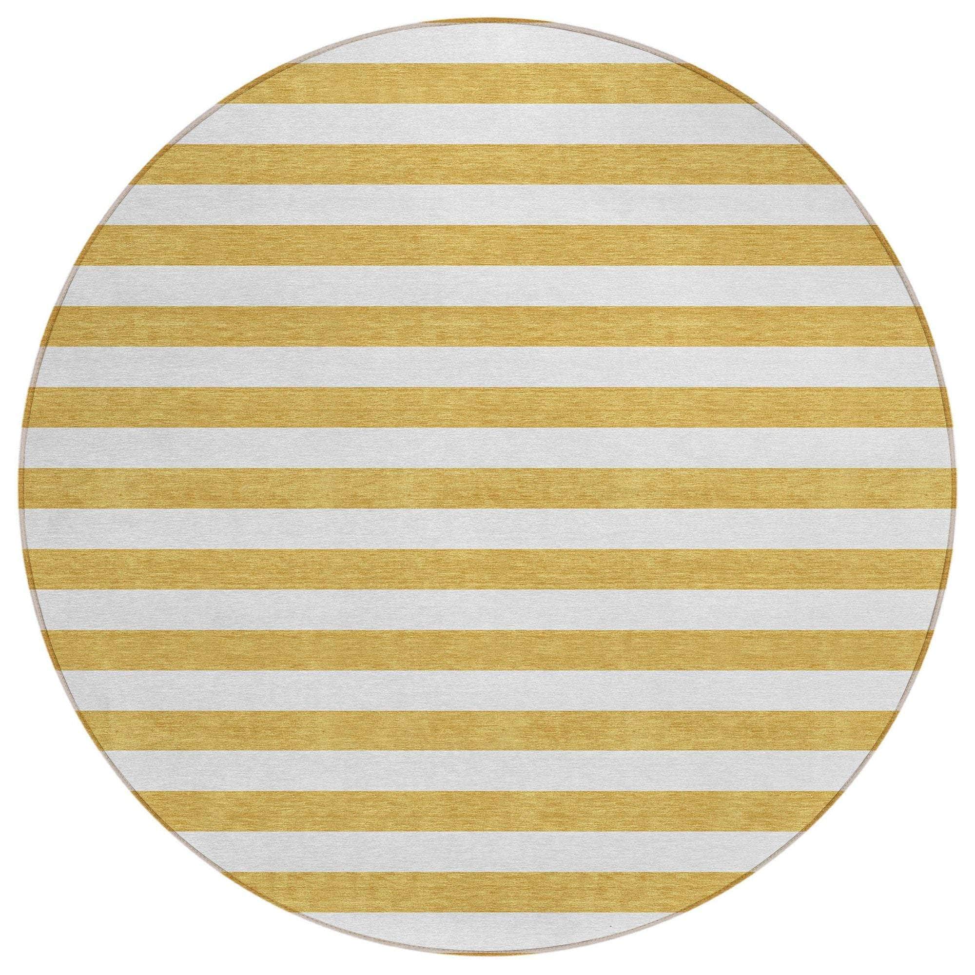 Machine Made ACN528 Gold Rugs