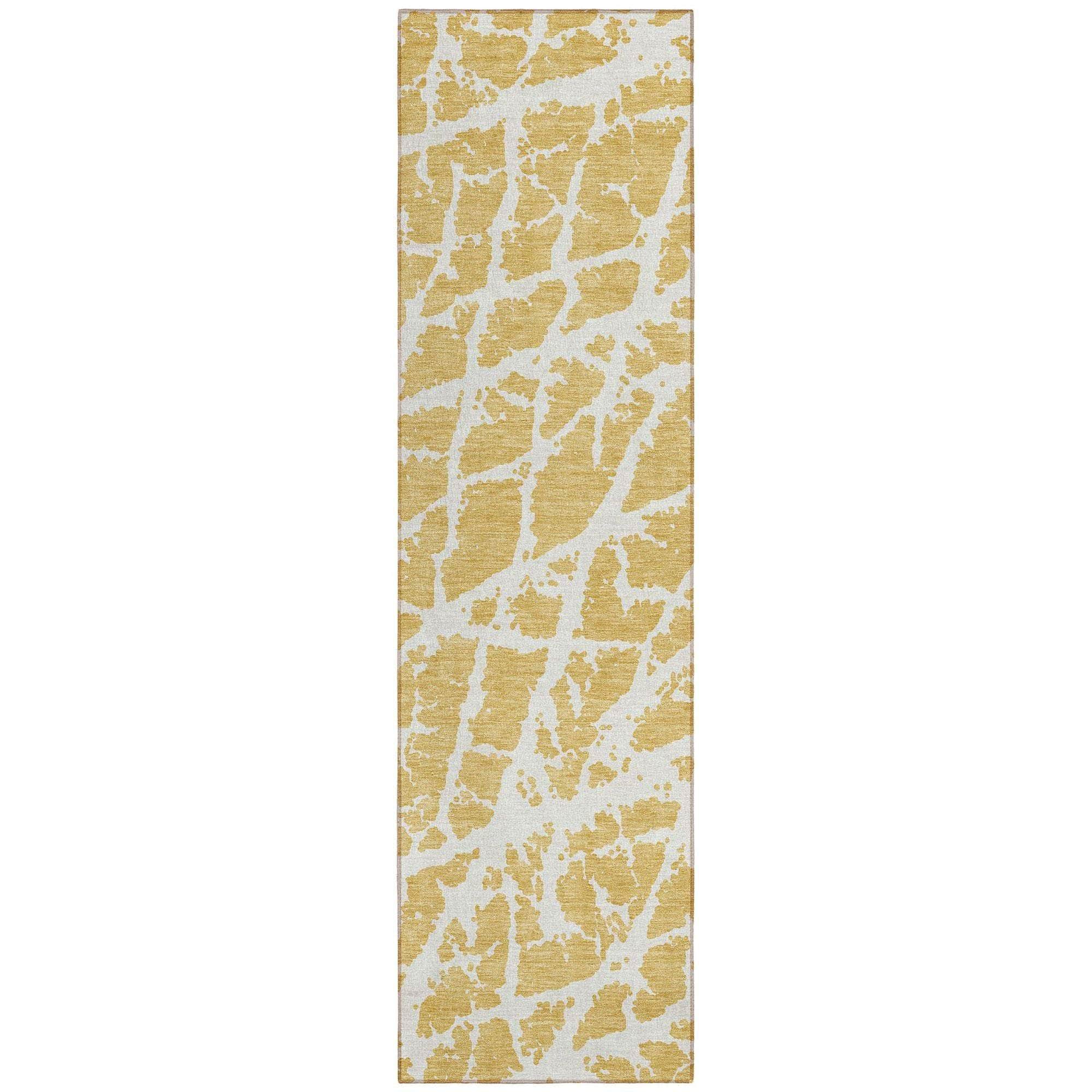 Machine Made ACN501 Gold Rugs