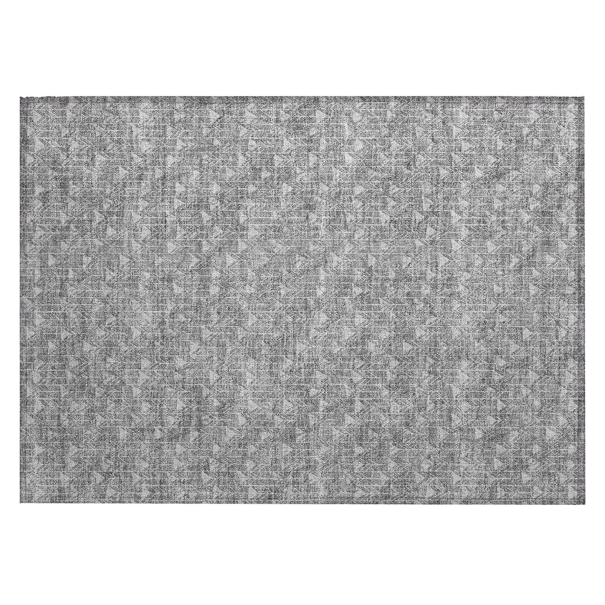 Machine Made ACN514 Gray Rugs