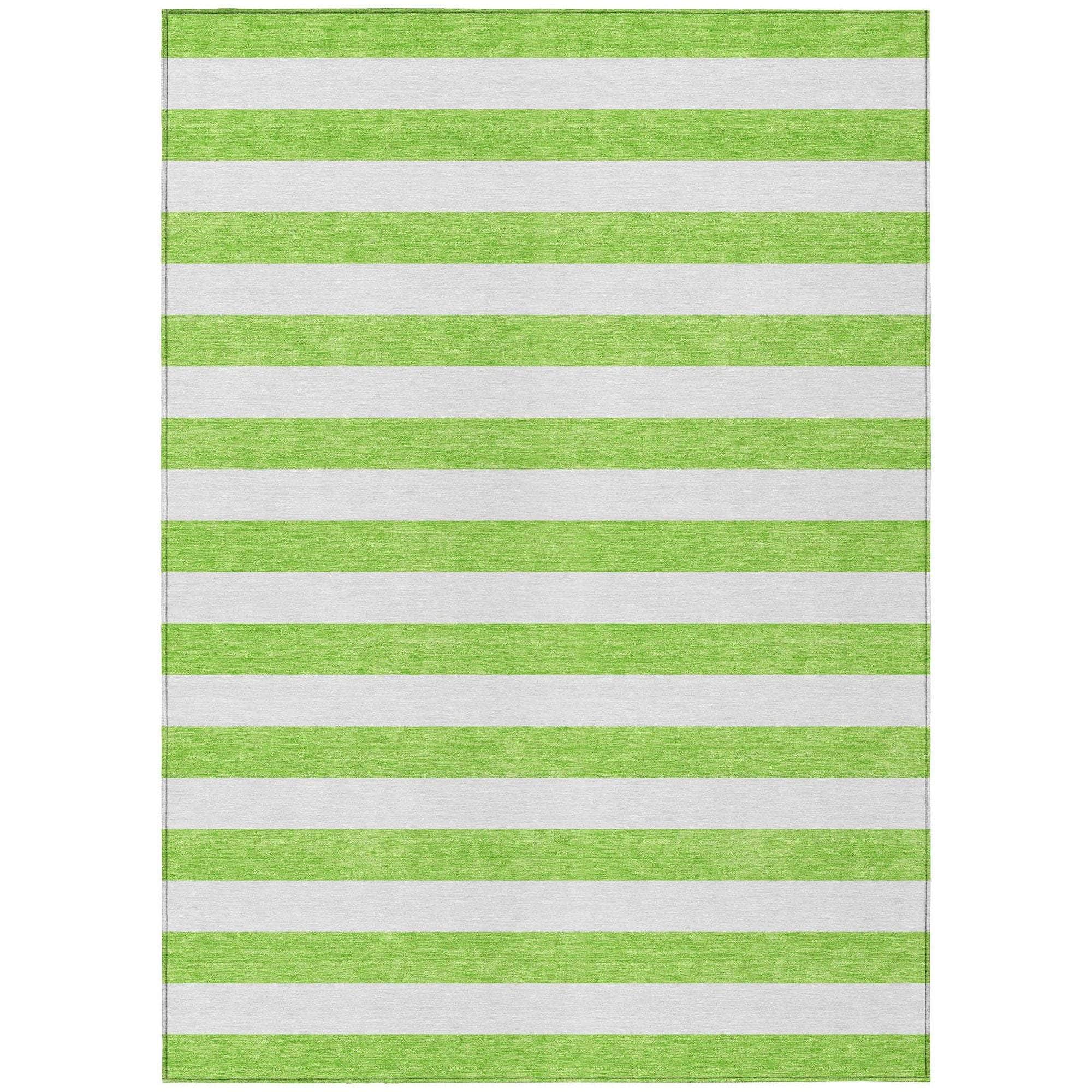 Machine Made ACN528 Lime Green Rugs