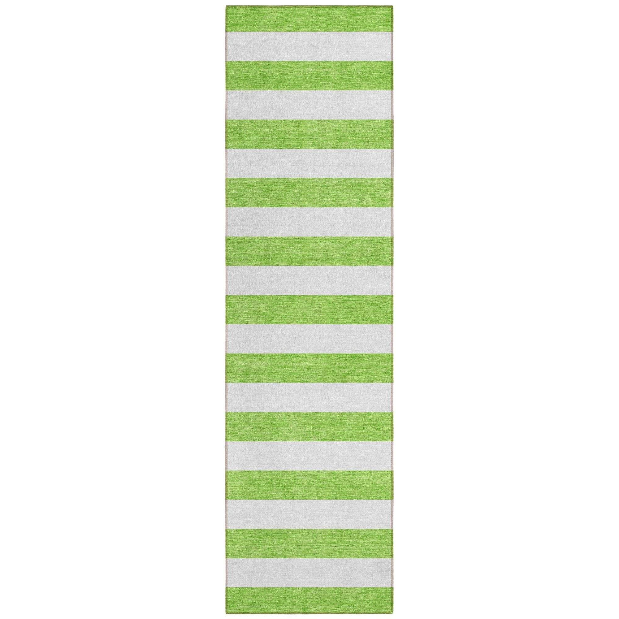Machine Made ACN528 Lime Green Rugs