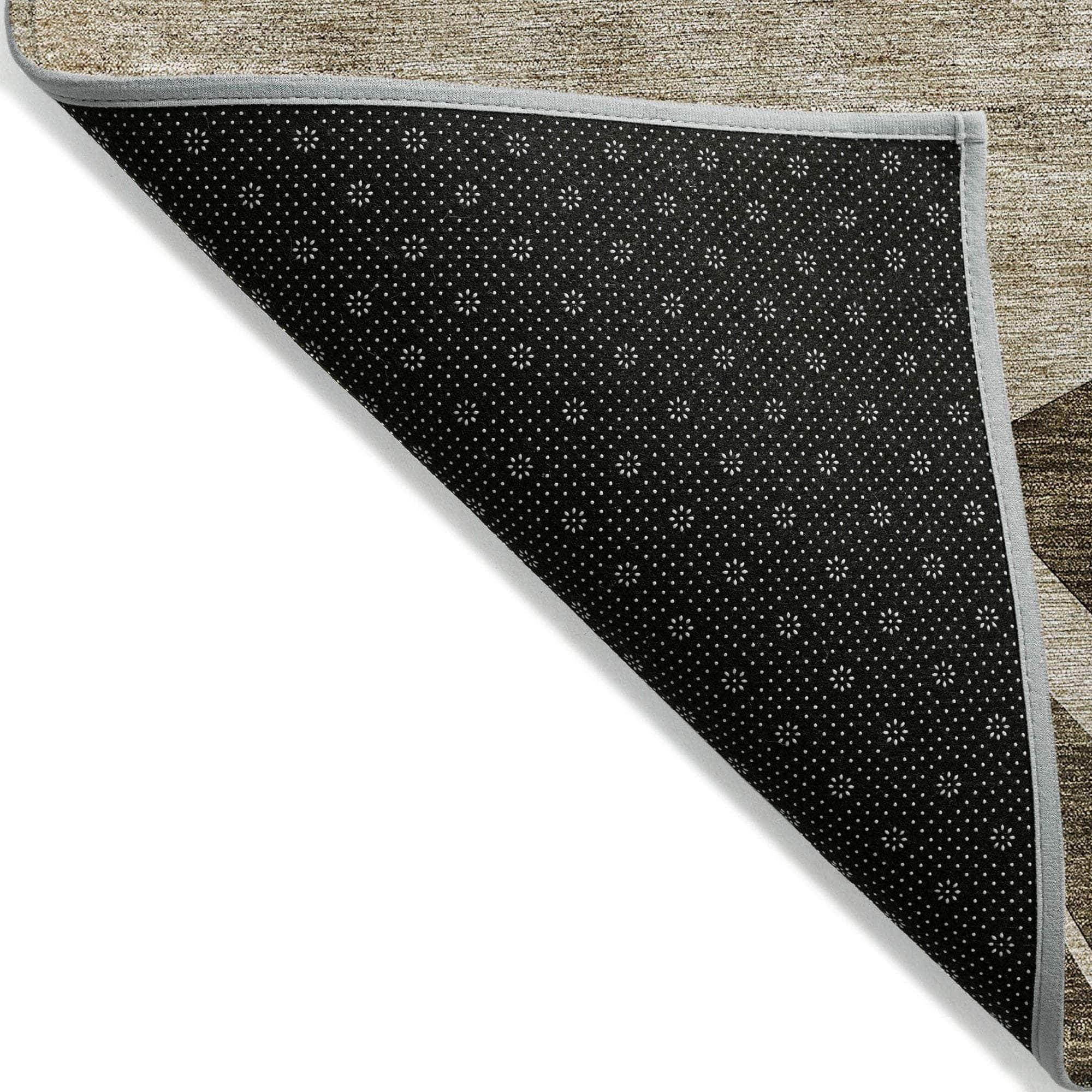 Machine Made ACN668 Brown Rugs