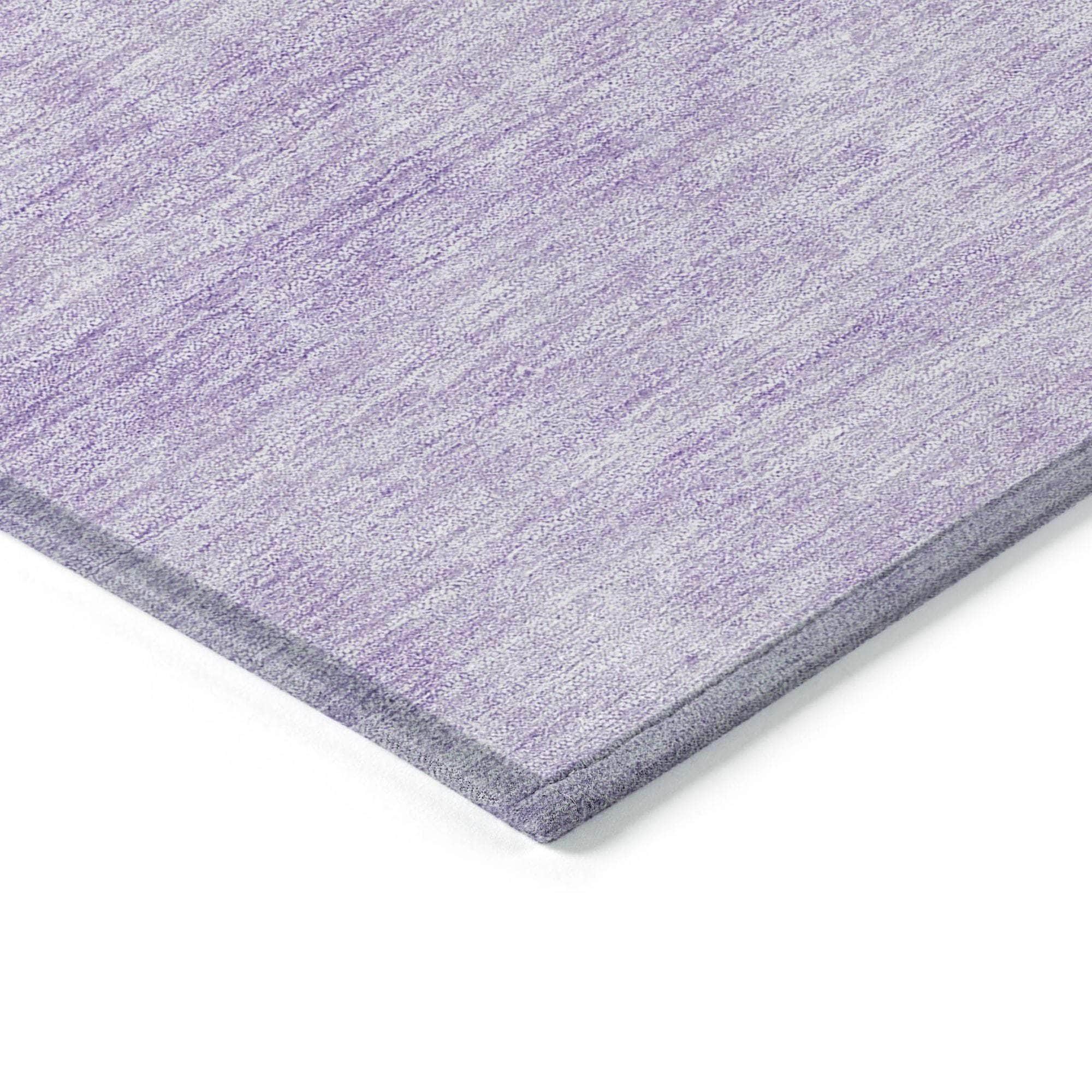 Machine Made ACN668 Lavender Purple Rugs