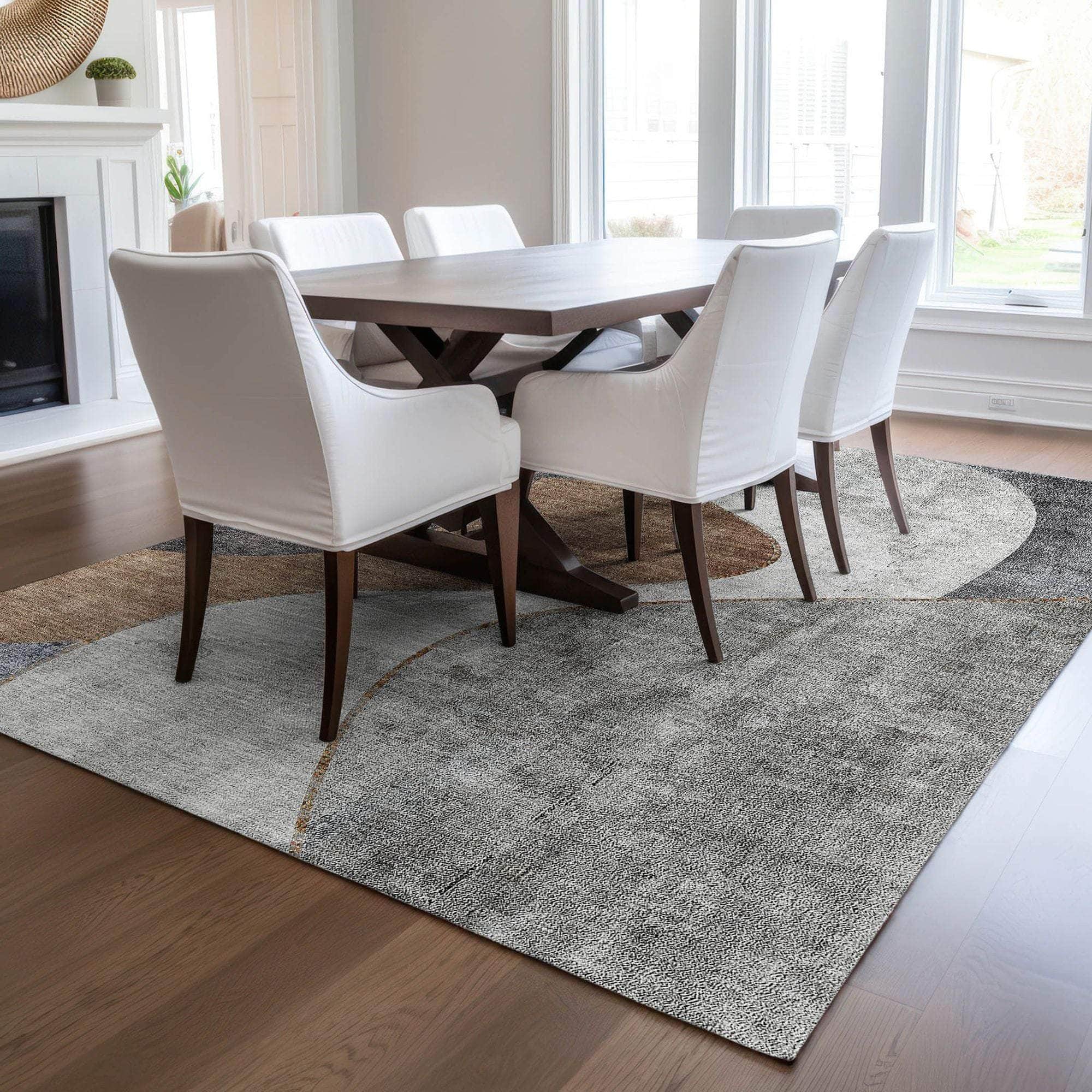 Machine Made ACN633 Gray Rugs #color_gray