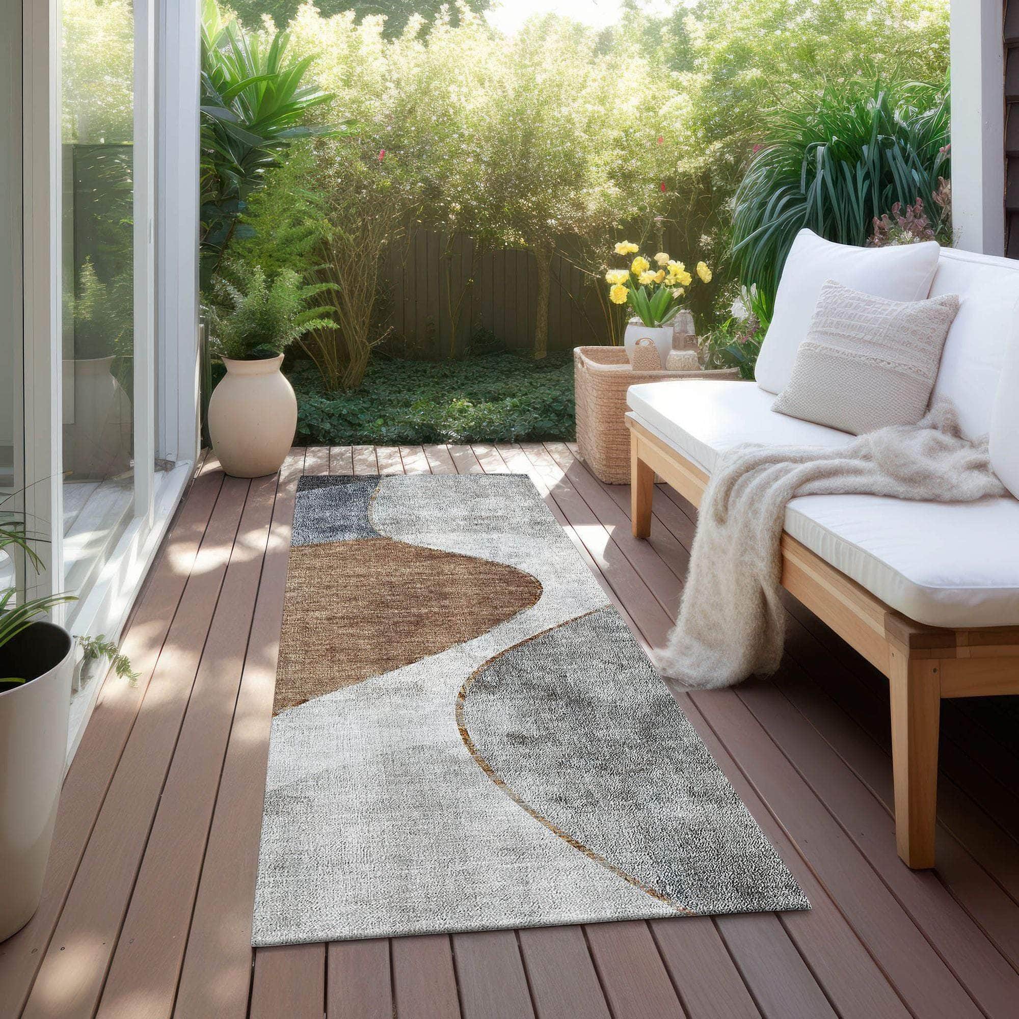 Machine Made ACN633 Gray Rugs #color_gray