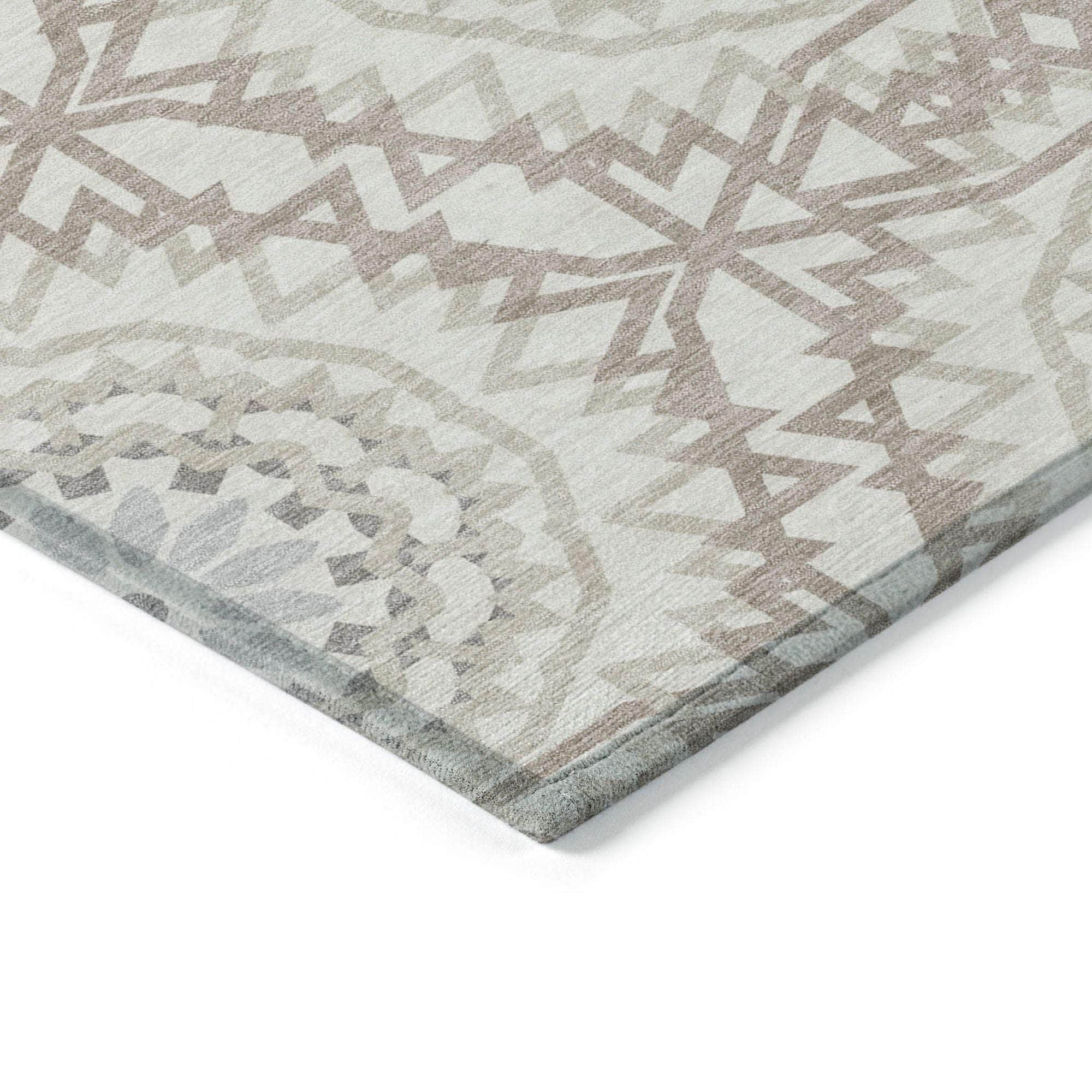 Machine Made ACN619 Ivory Rugs #color_ivory