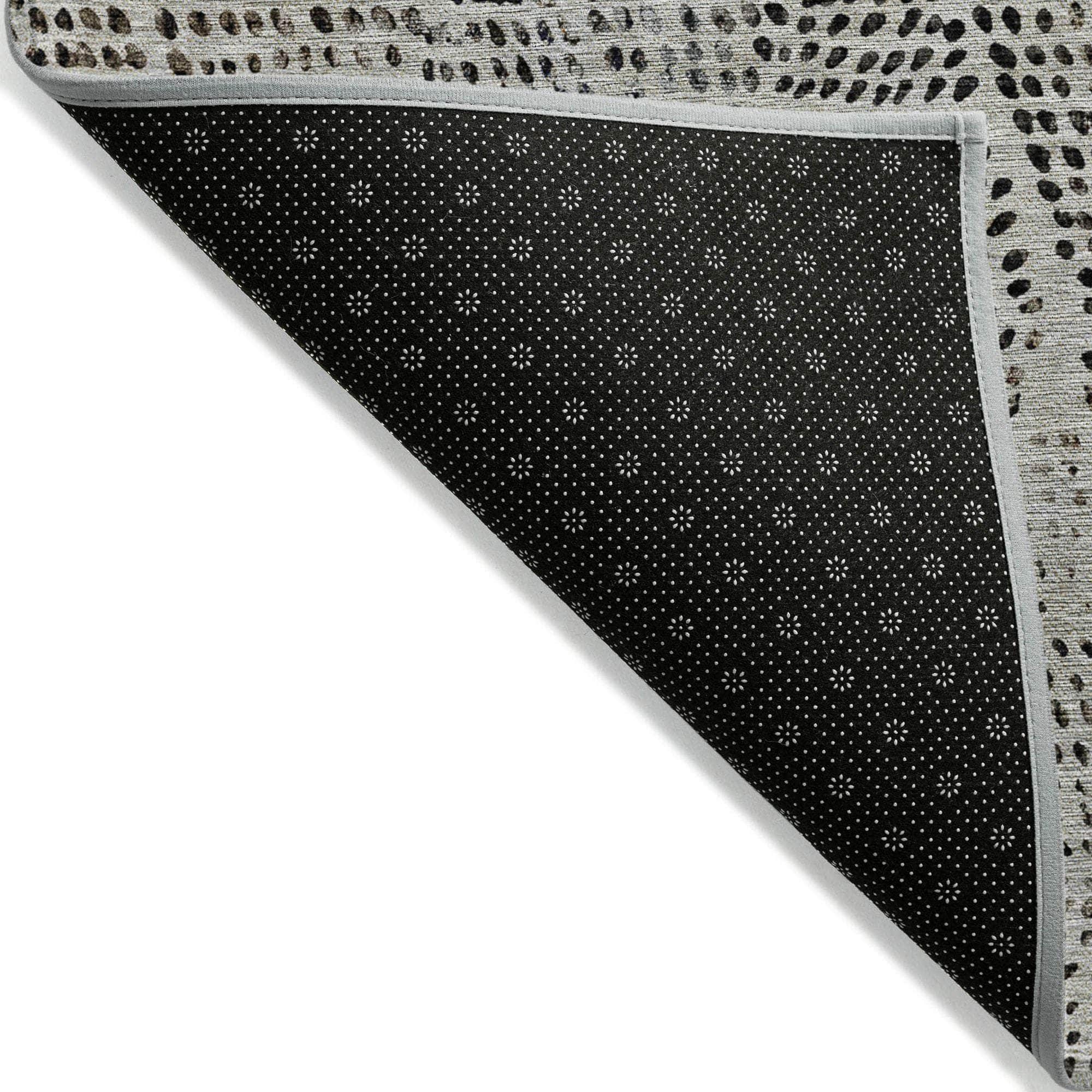Machine Made ACN591 Gray Rugs