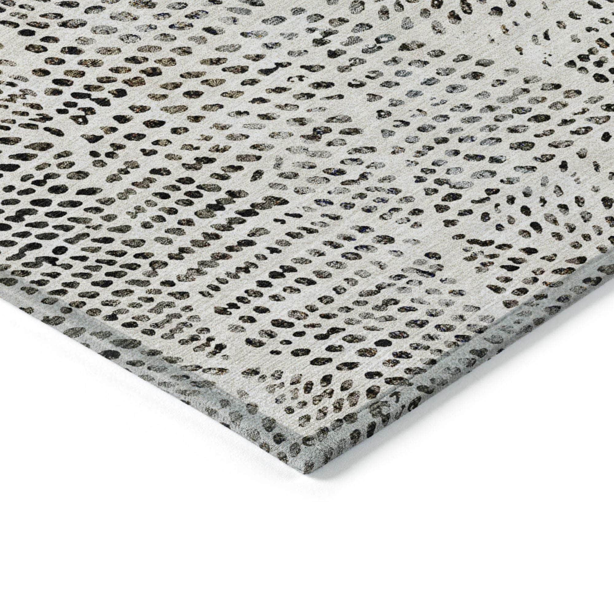 Machine Made ACN591 Ivory Rugs