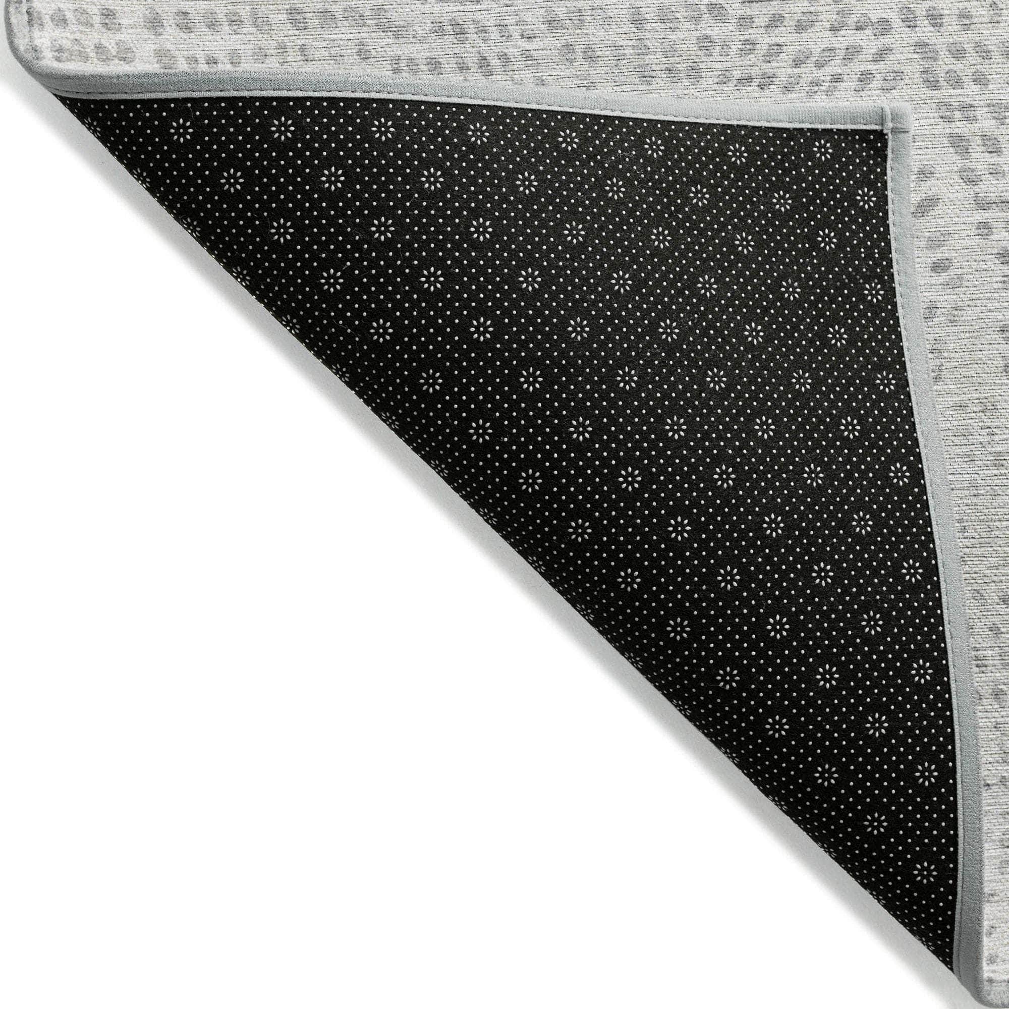 Machine Made ACN591 Silver Gray Rugs