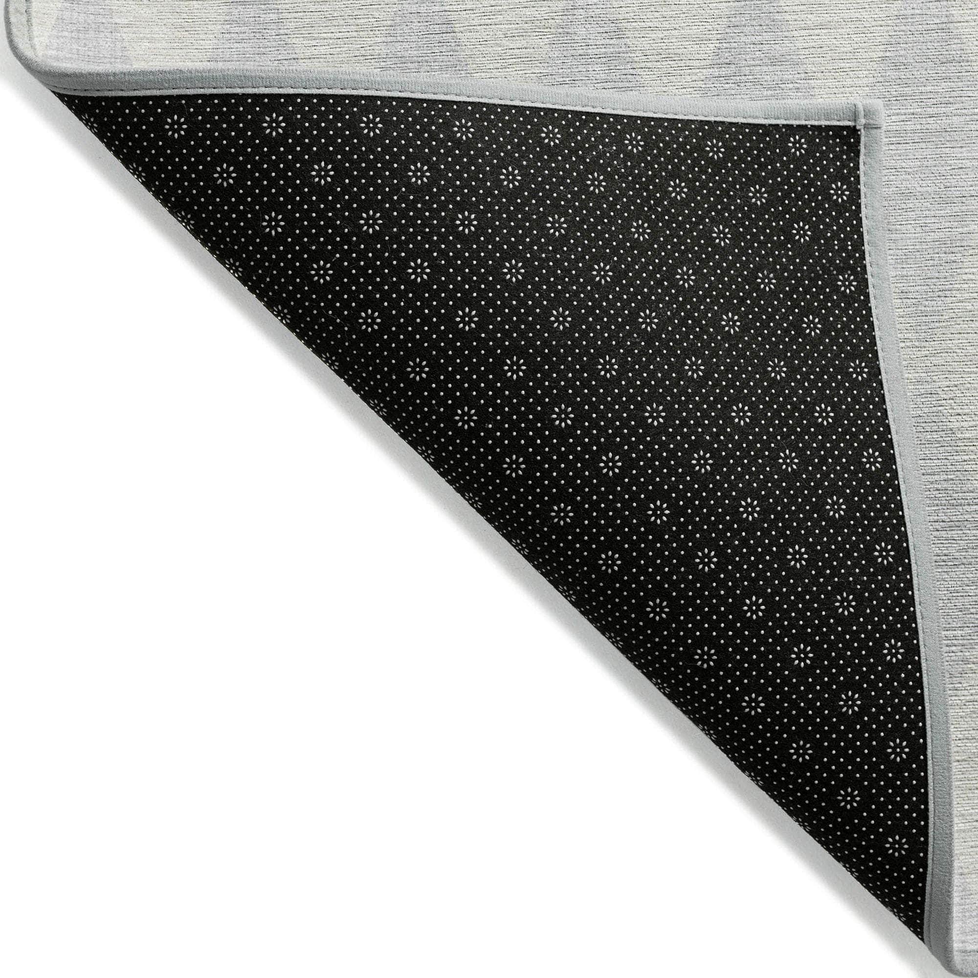 Machine Made ACN578 Silver Gray Rugs