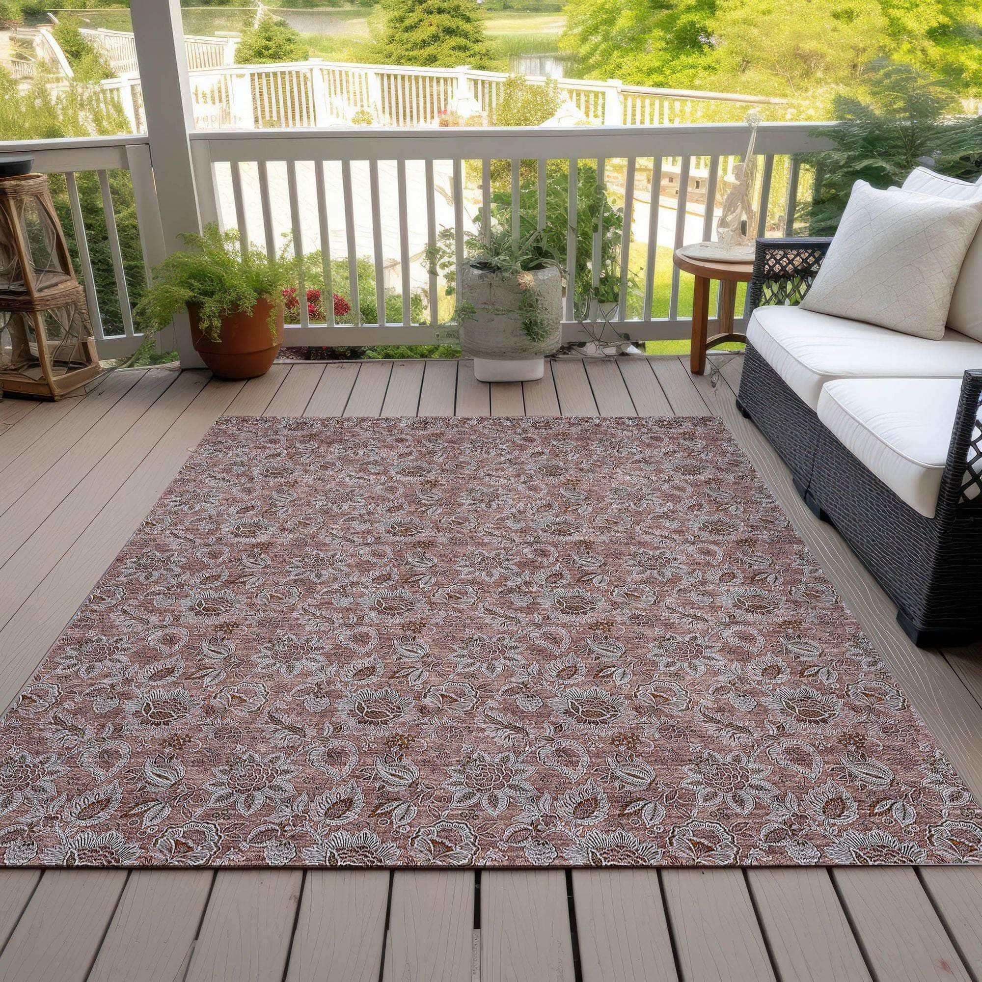 Machine Made ACN661 Copper Orange Rugs #color_copper orange